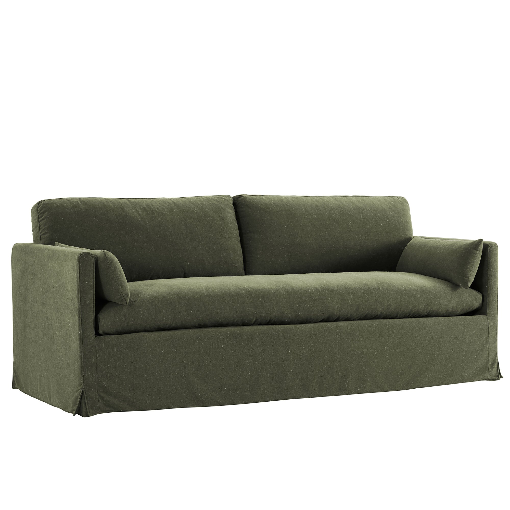 Modway Wellfleet 85" Slipcovered Fabric Sofa