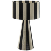 Renae Handwoven Cotton Thread Striped Table Lamp