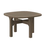 Modway Saratoga Square Outdoor Patio Teak Wood Side Table