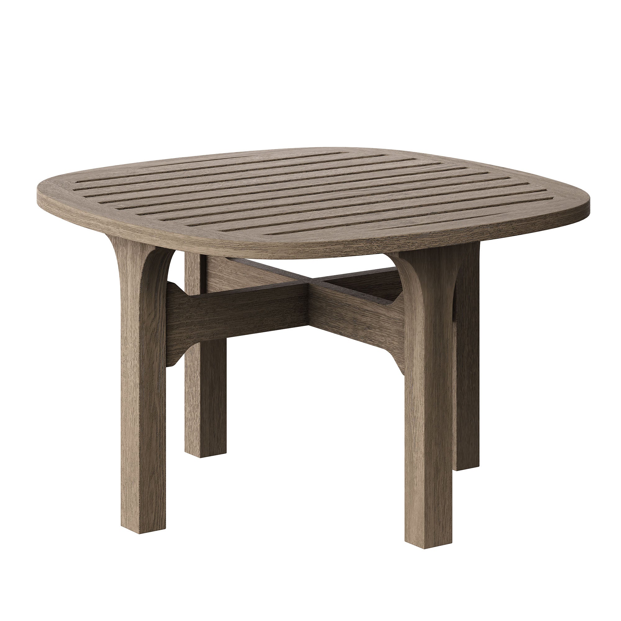 Modway EEI-7269 Saratoga Outdoor Patio Teak Wood 3-Piece Chaise Lounge Furniture Set