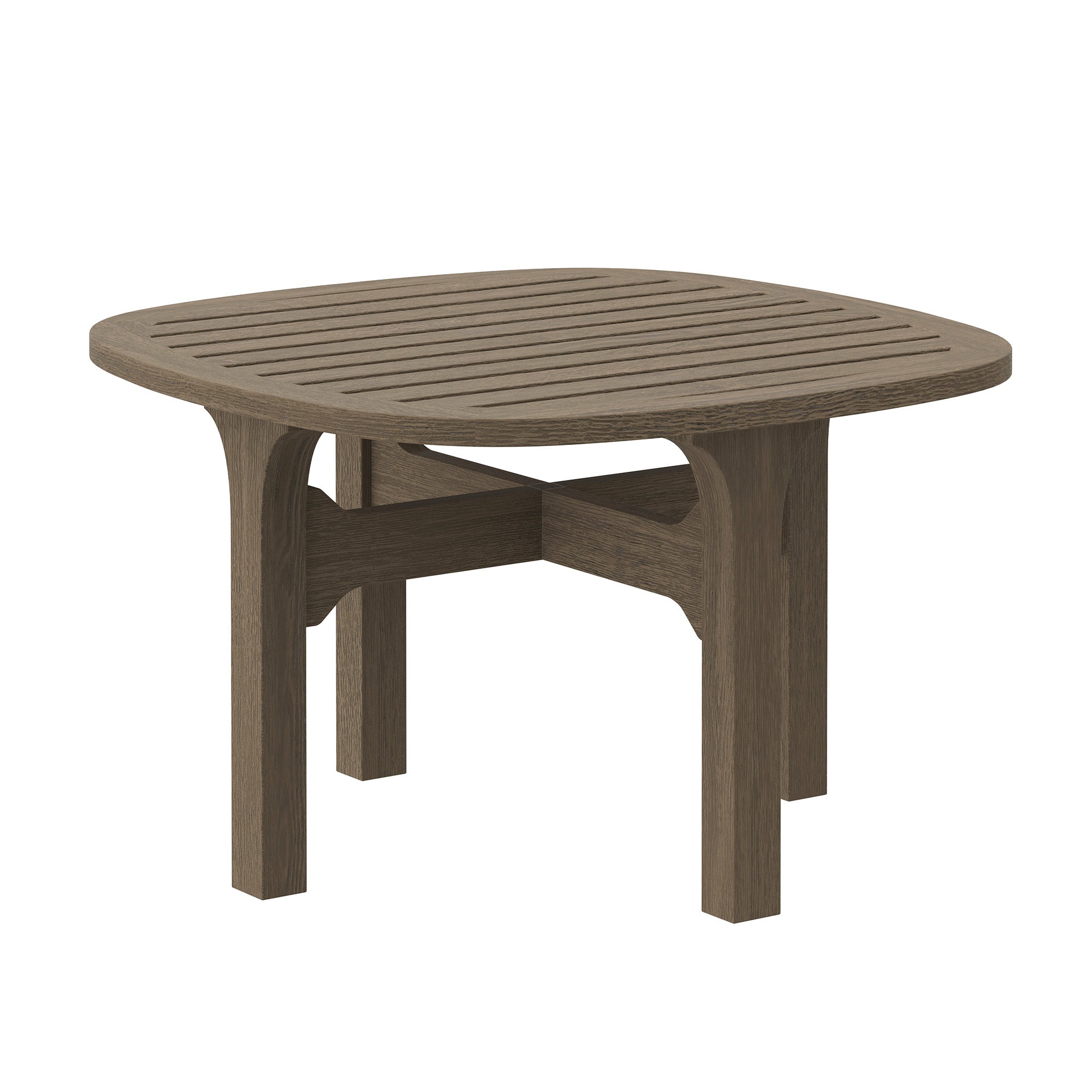 Modway EEI-7269 Saratoga Outdoor Patio Teak Wood 3-Piece Chaise Lounge Furniture Set