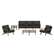 Modway EEI-7266 Saratoga 4-Piece Outdoor Patio Teak Wood Furniture Set