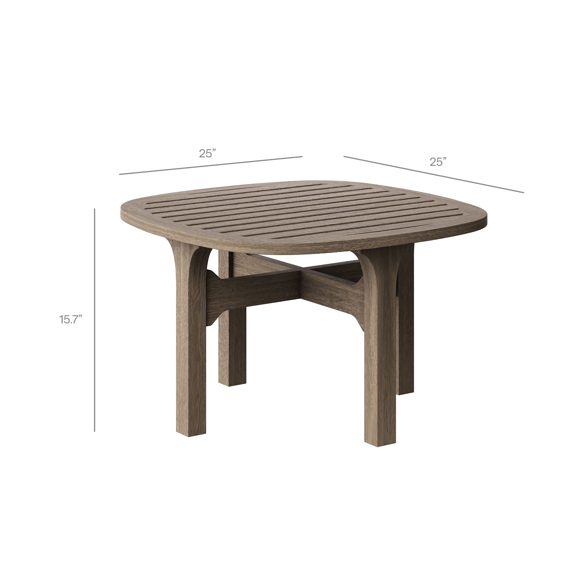 Modway EEI-7269 Saratoga Outdoor Patio Teak Wood 3-Piece Chaise Lounge Furniture Set
