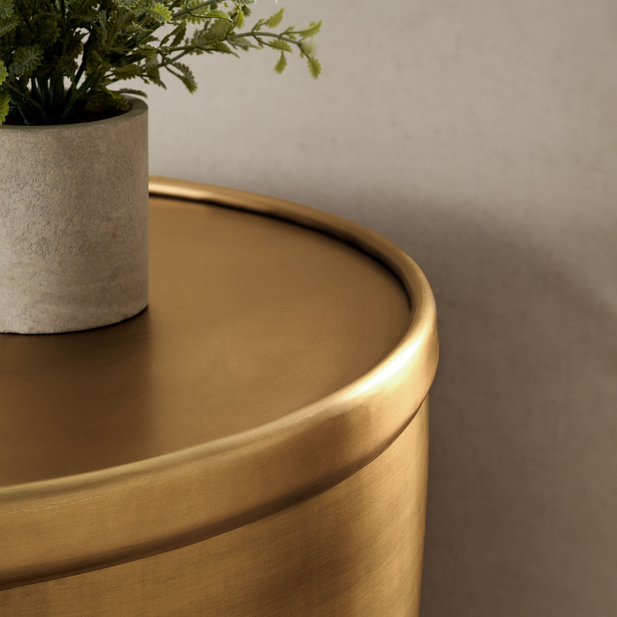 Modway Viora Metal Storage Side Table