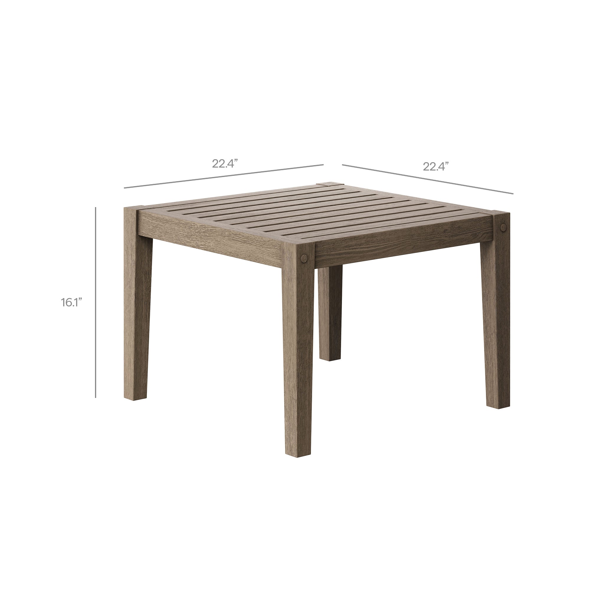 Modway EEI-7274 Northlake 5-Piece Outdoor Patio Teak Wood Furniture Set