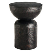 Modway Mella Metal Hammered Side Table