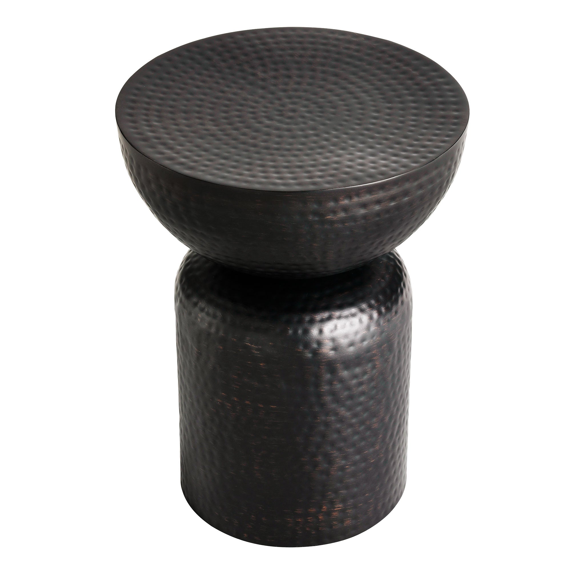 Modway Mella Metal Hammered Side Table