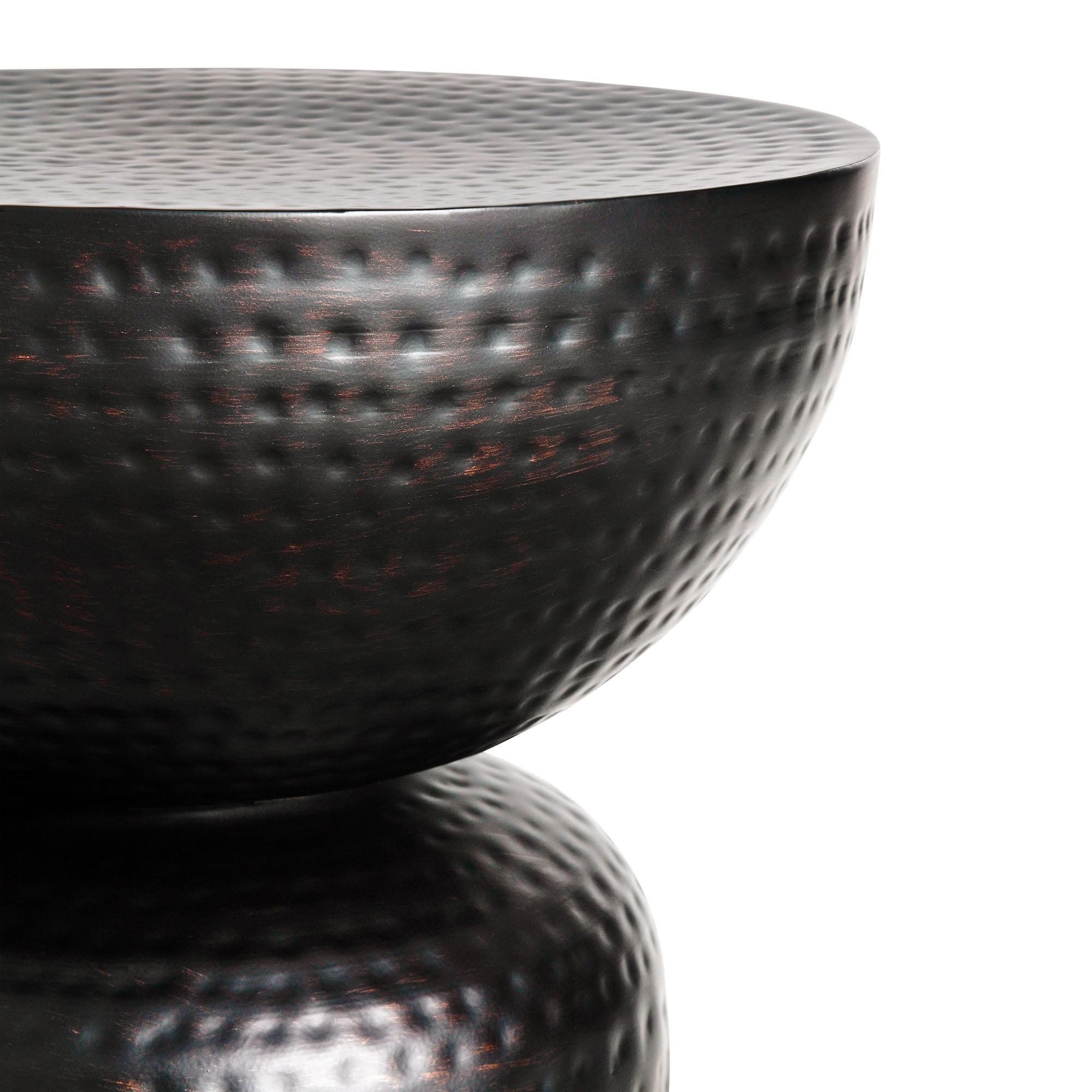 Modway Mella Metal Hammered Side Table