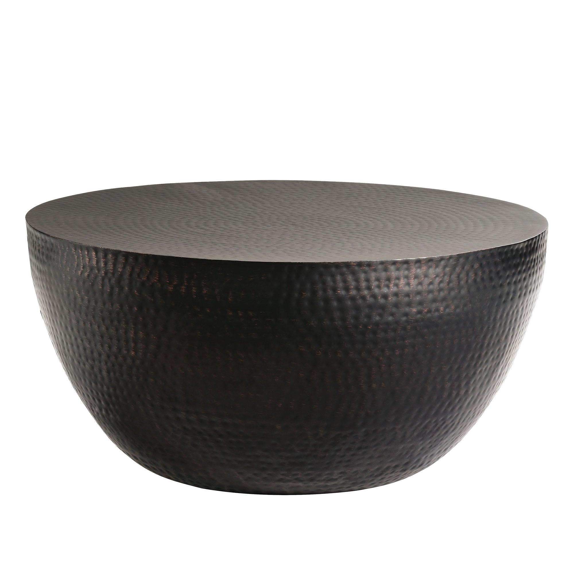 Modway Mella 32 Inch Metal Hammered Coffee Table
