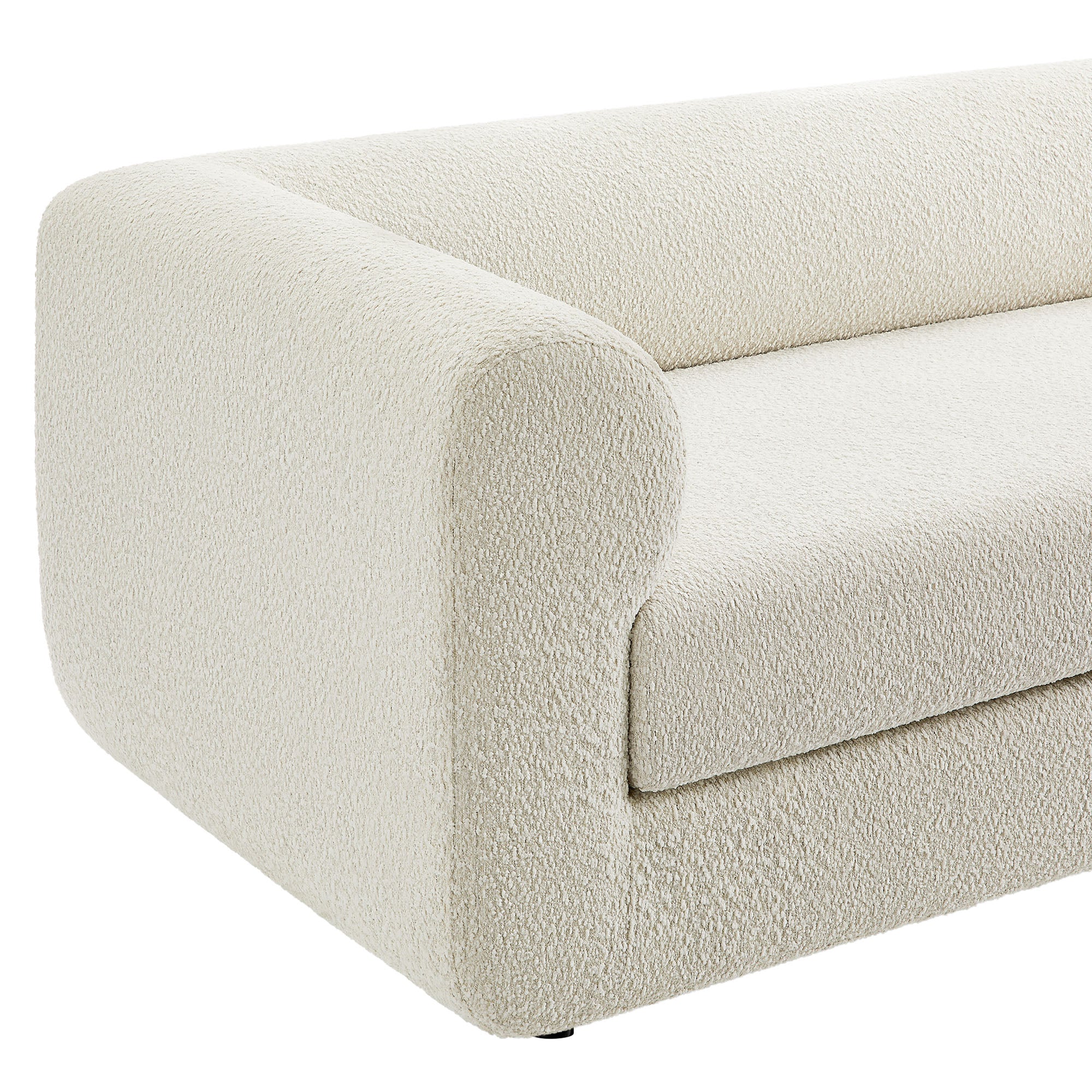 Modway Leif 89" Boucle Upholstered Sofa