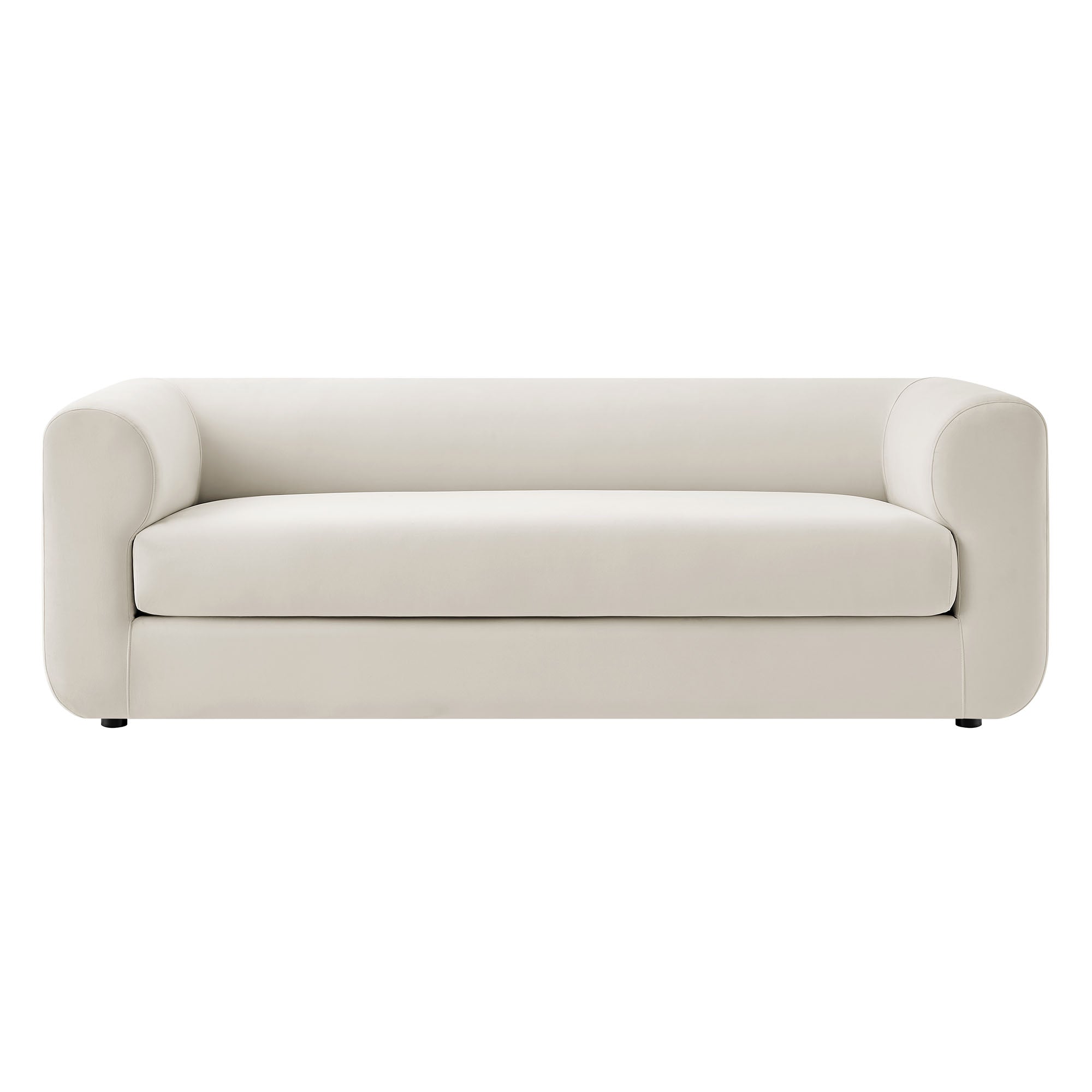 Modway Leif 89" Performance Velvet Upholstered Sofa