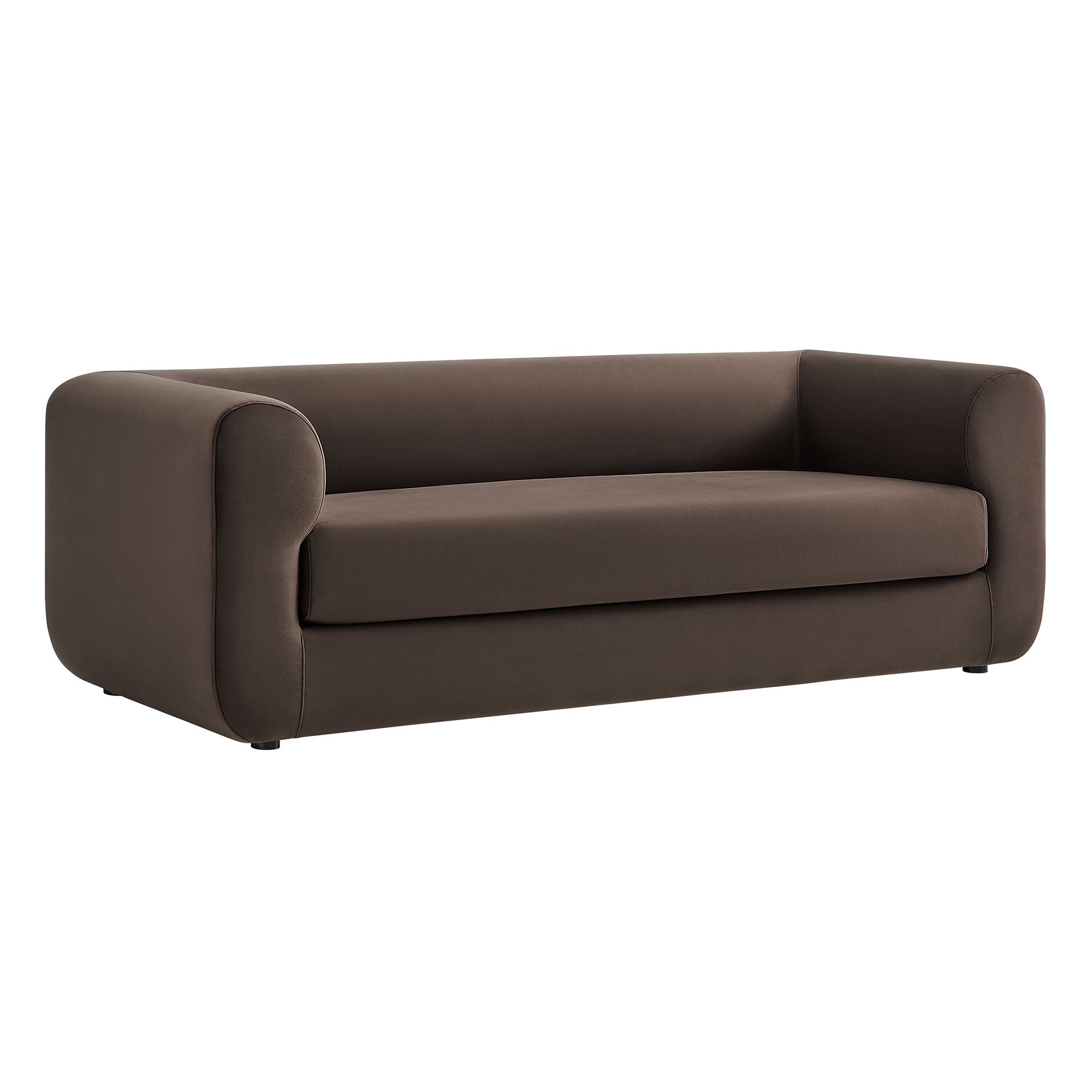 Modway Leif 89" Performance Velvet Upholstered Sofa