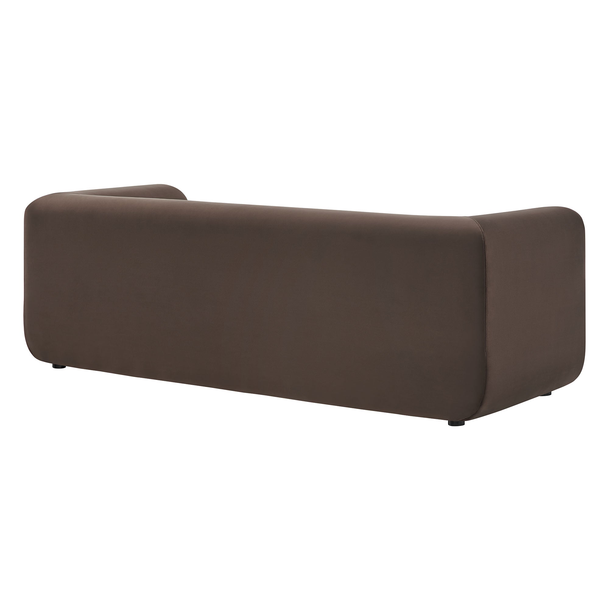 Modway Leif 89" Performance Velvet Upholstered Sofa