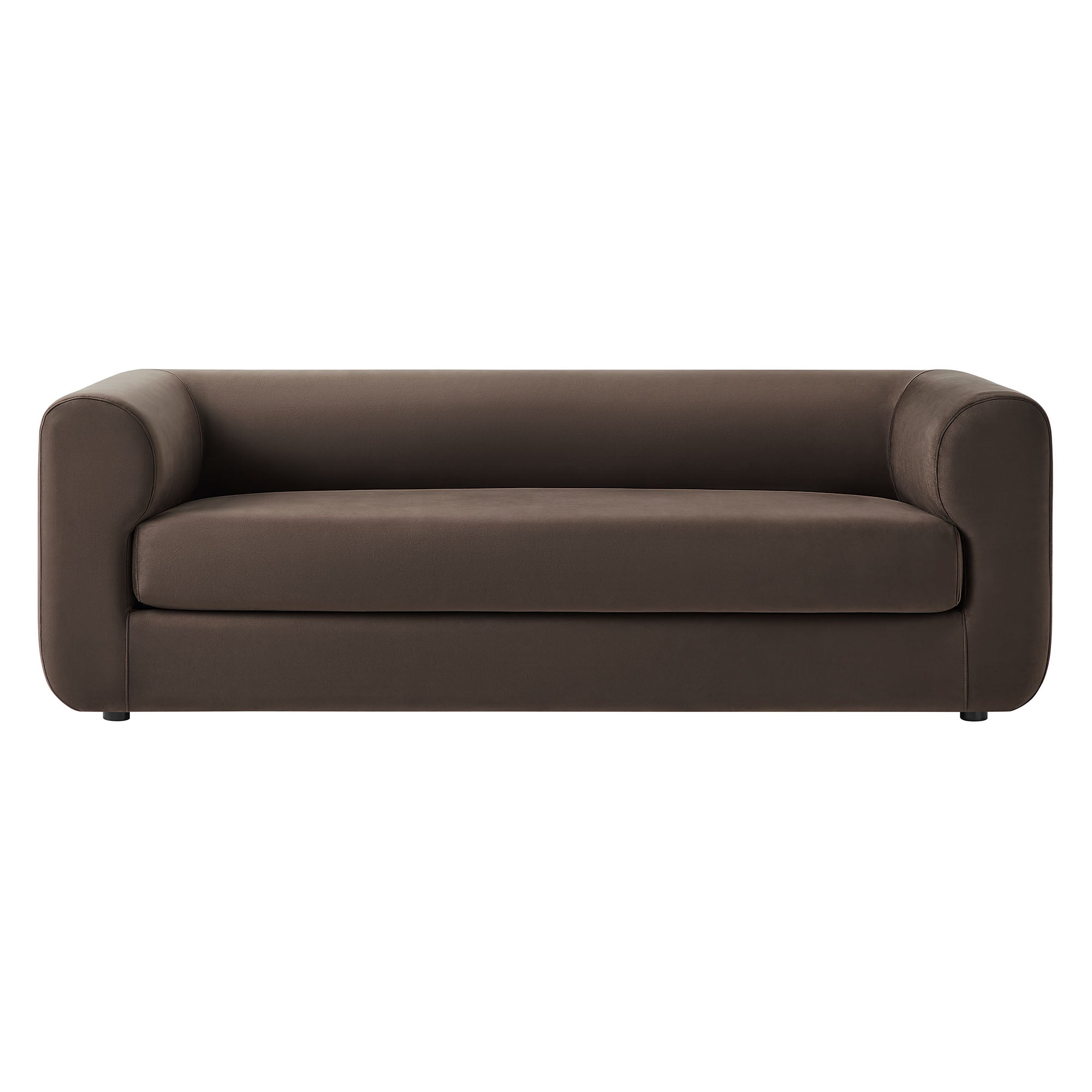 Modway Leif 89" Performance Velvet Upholstered Sofa