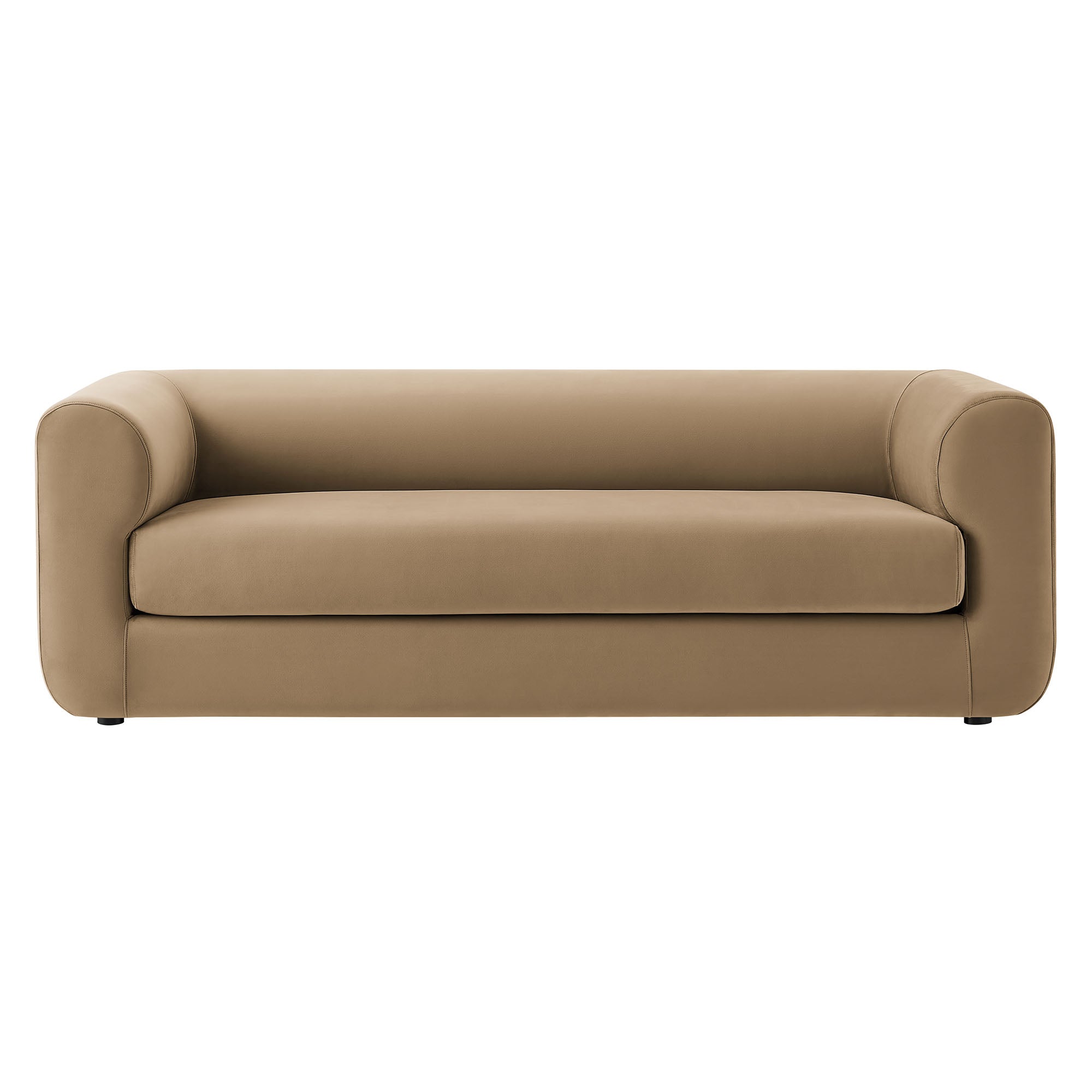Modway Leif 89" Performance Velvet Upholstered Sofa