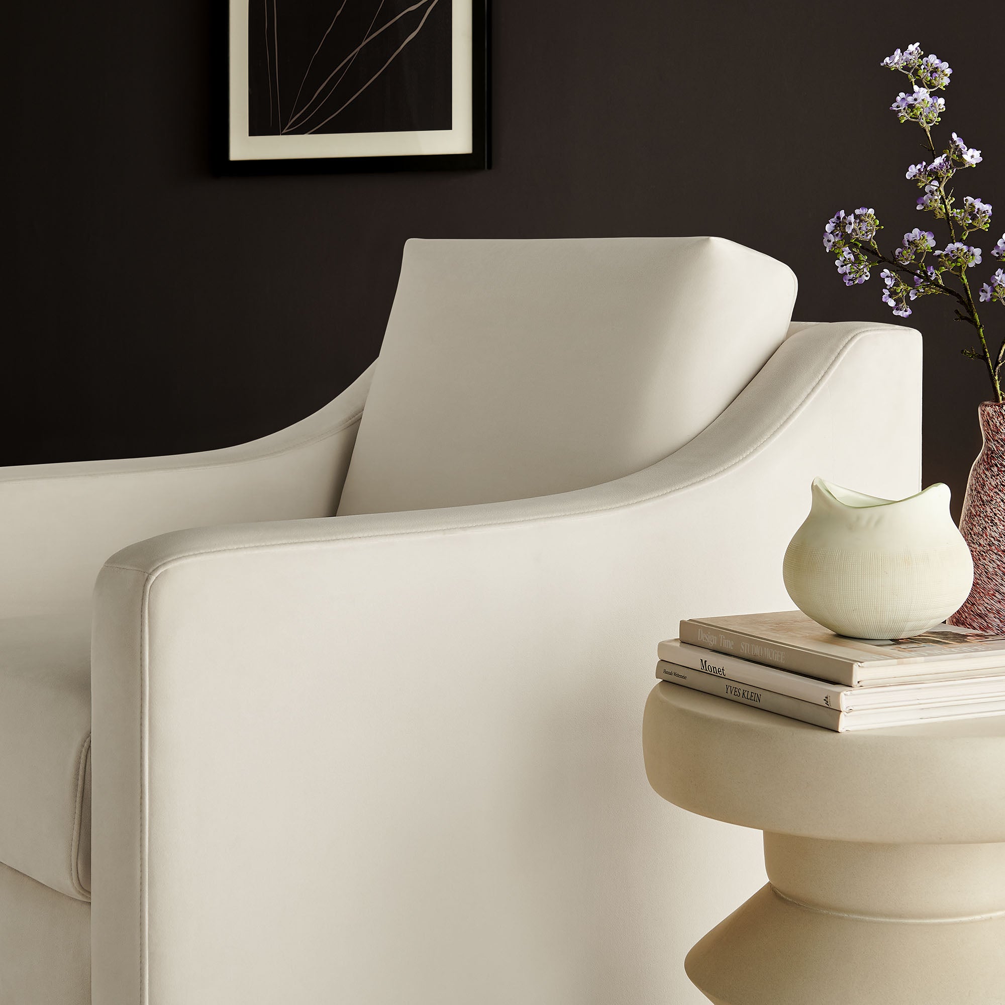 Modway Liora Performance Velvet Armchair