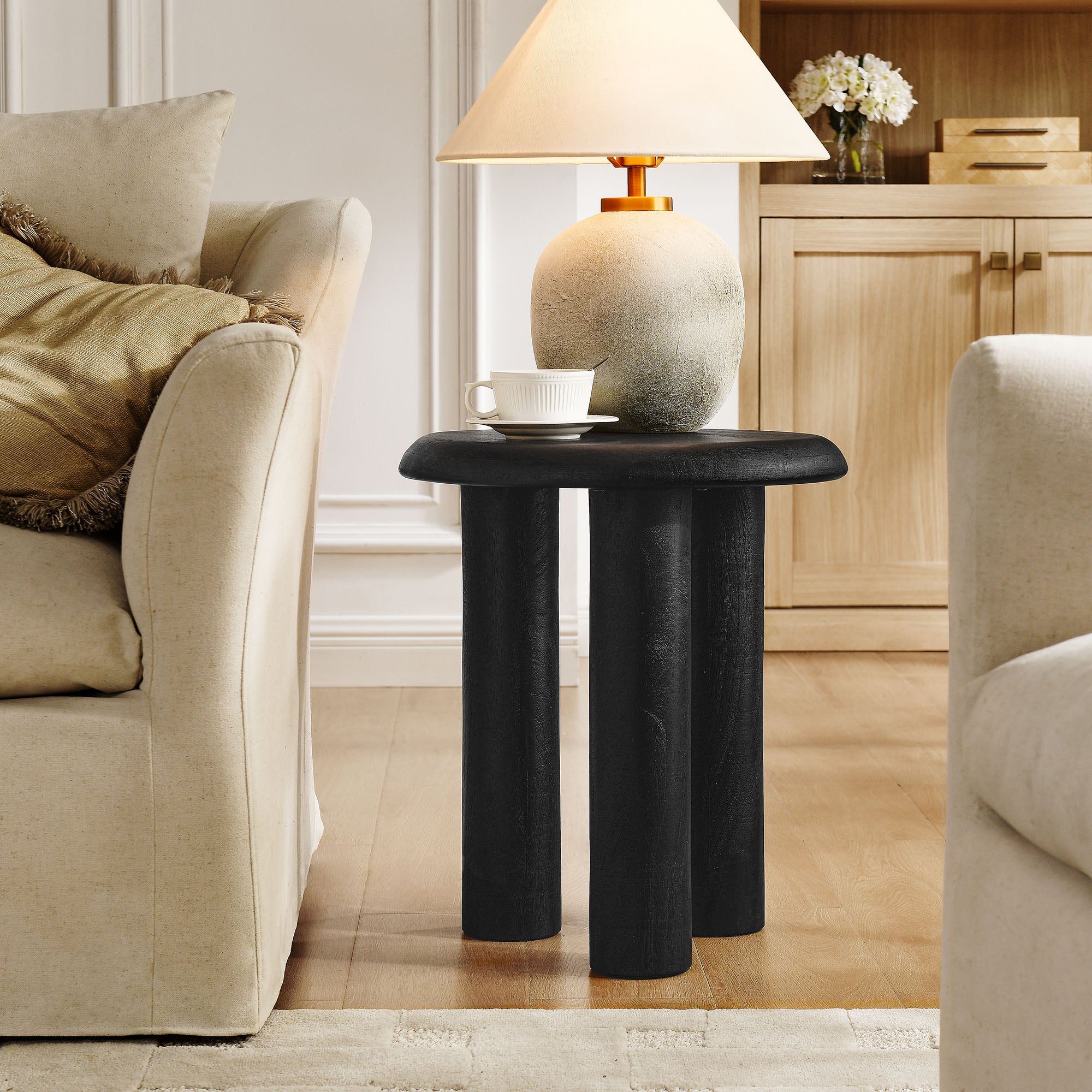 Modway Mavina Mango Wood Side Table