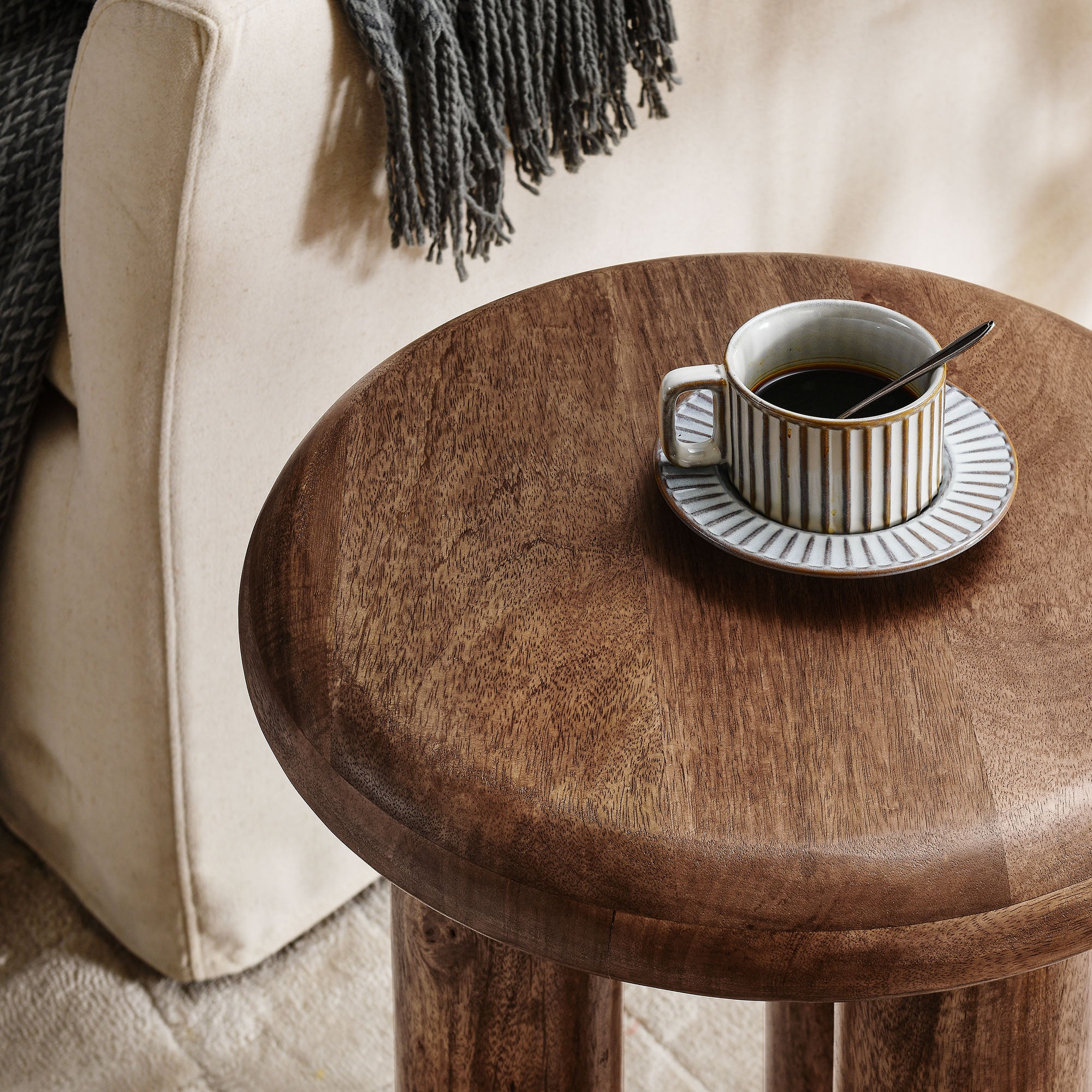 Modway Mavina Mango Wood Side Table