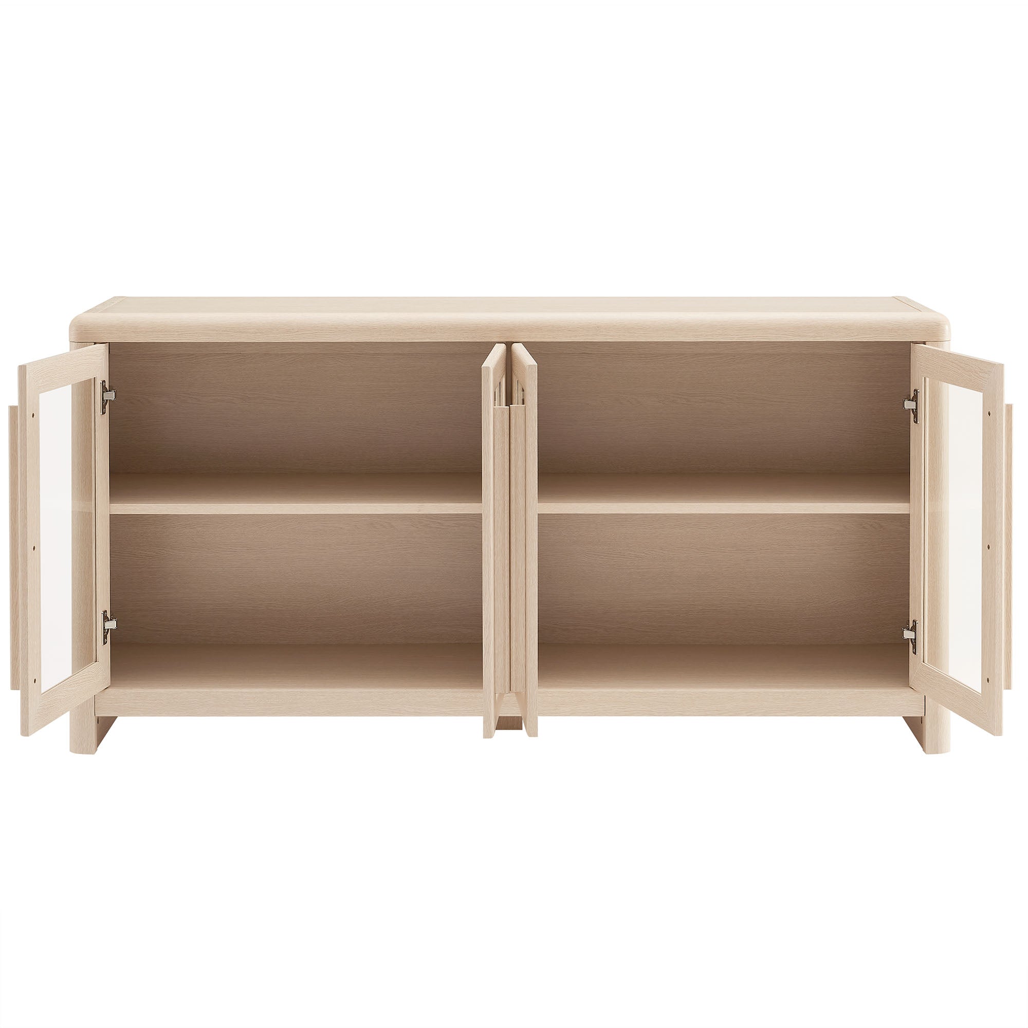 Modway Evren 4-Door Sideboard Storage Display Cabinet