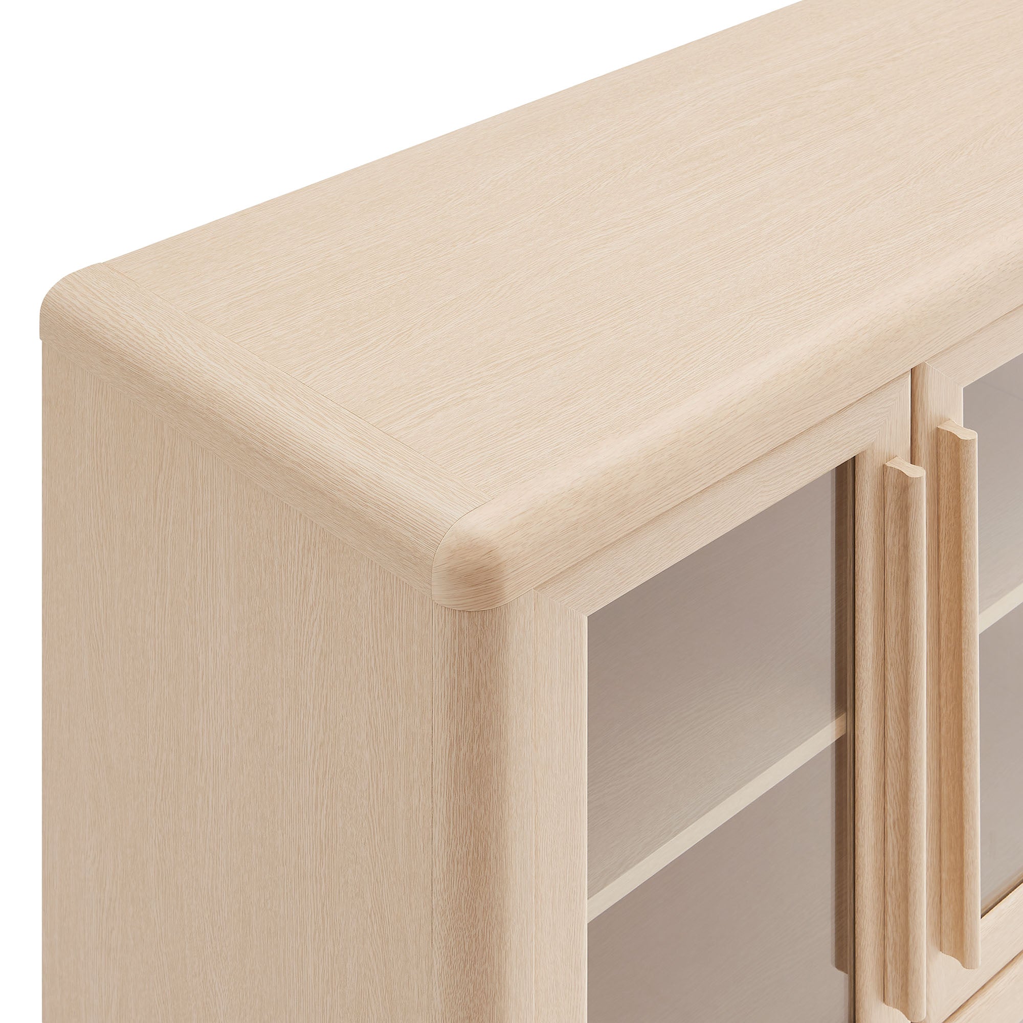 Modway Evren 4-Door Sideboard Storage Display Cabinet