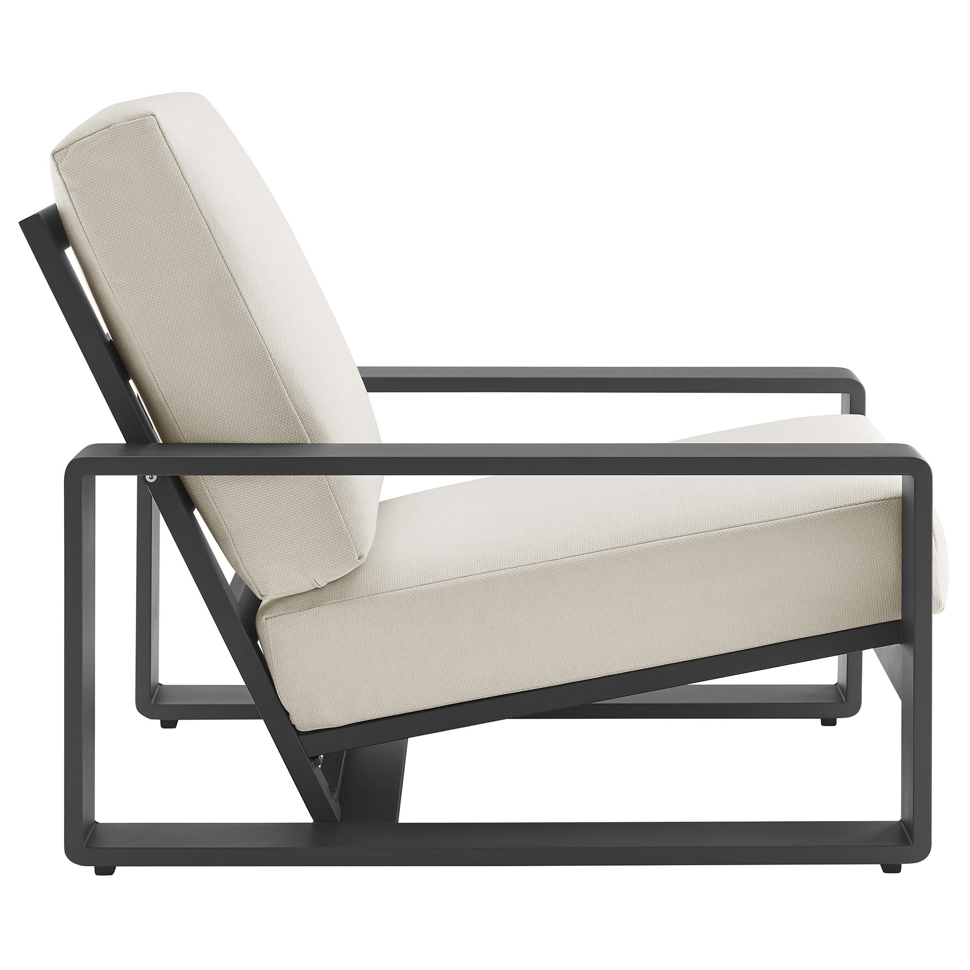 Modway Lirienne 4-Piece Outdoor Patio Aluminum Furniture Set