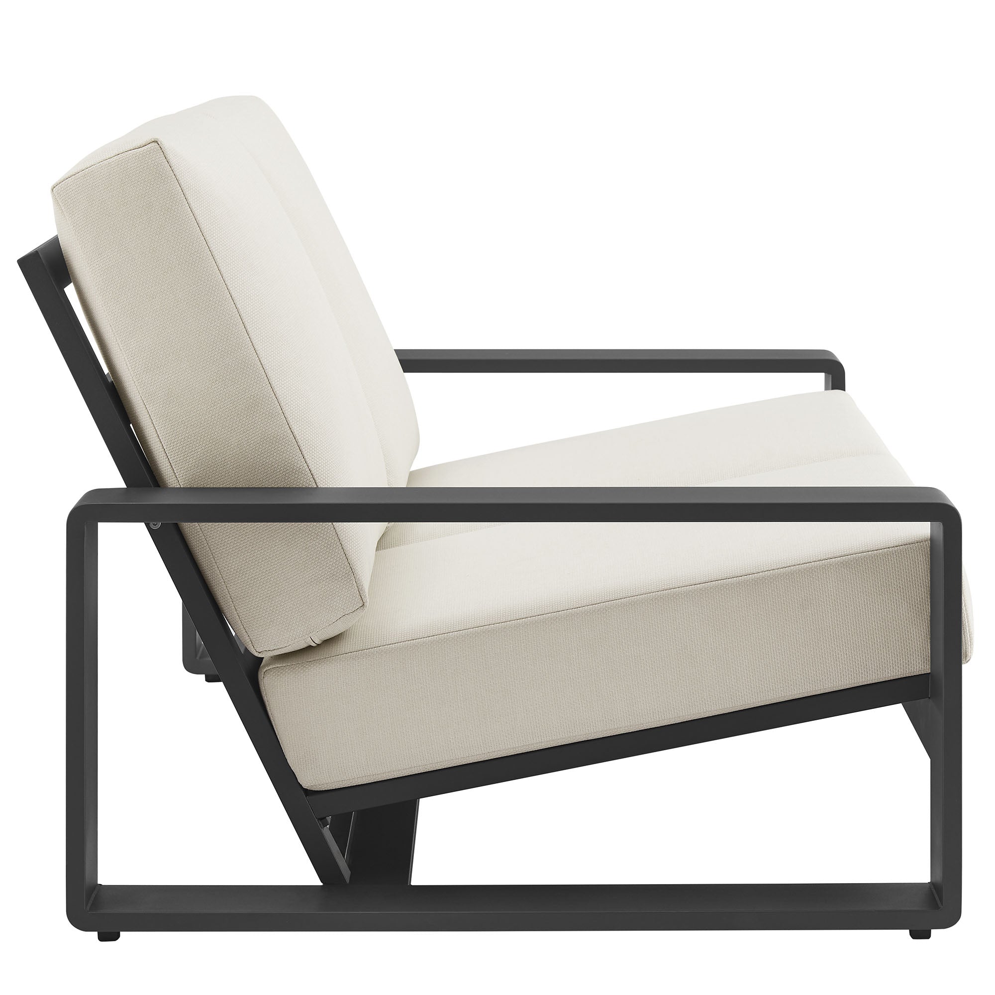 Modway Lirienne Outdoor Patio Aluminum Loveseat