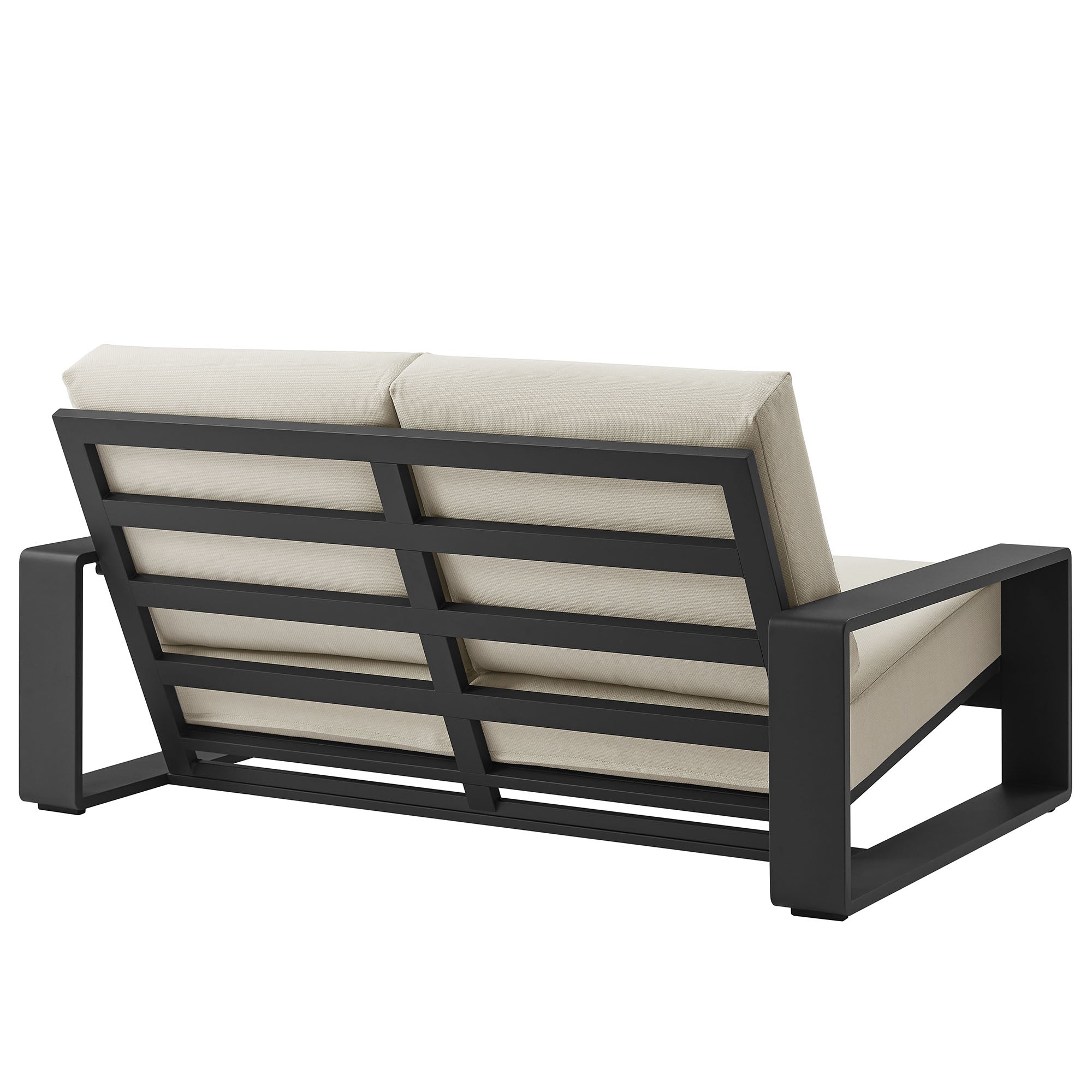 Modway Lirienne Outdoor Patio Aluminum Loveseat