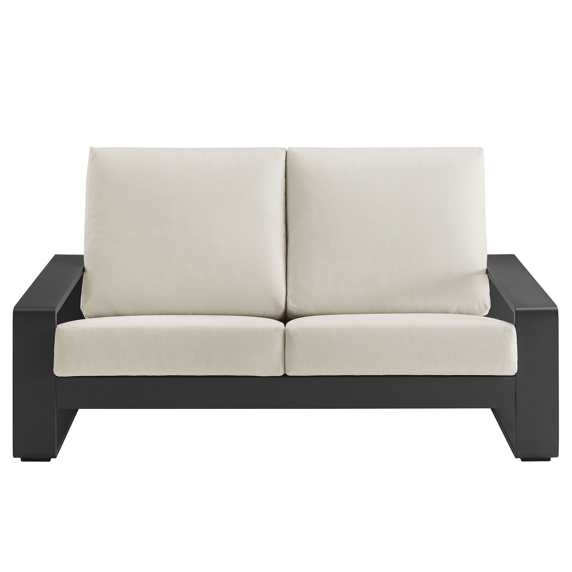 Modway Lirienne Outdoor Patio Aluminum Loveseat