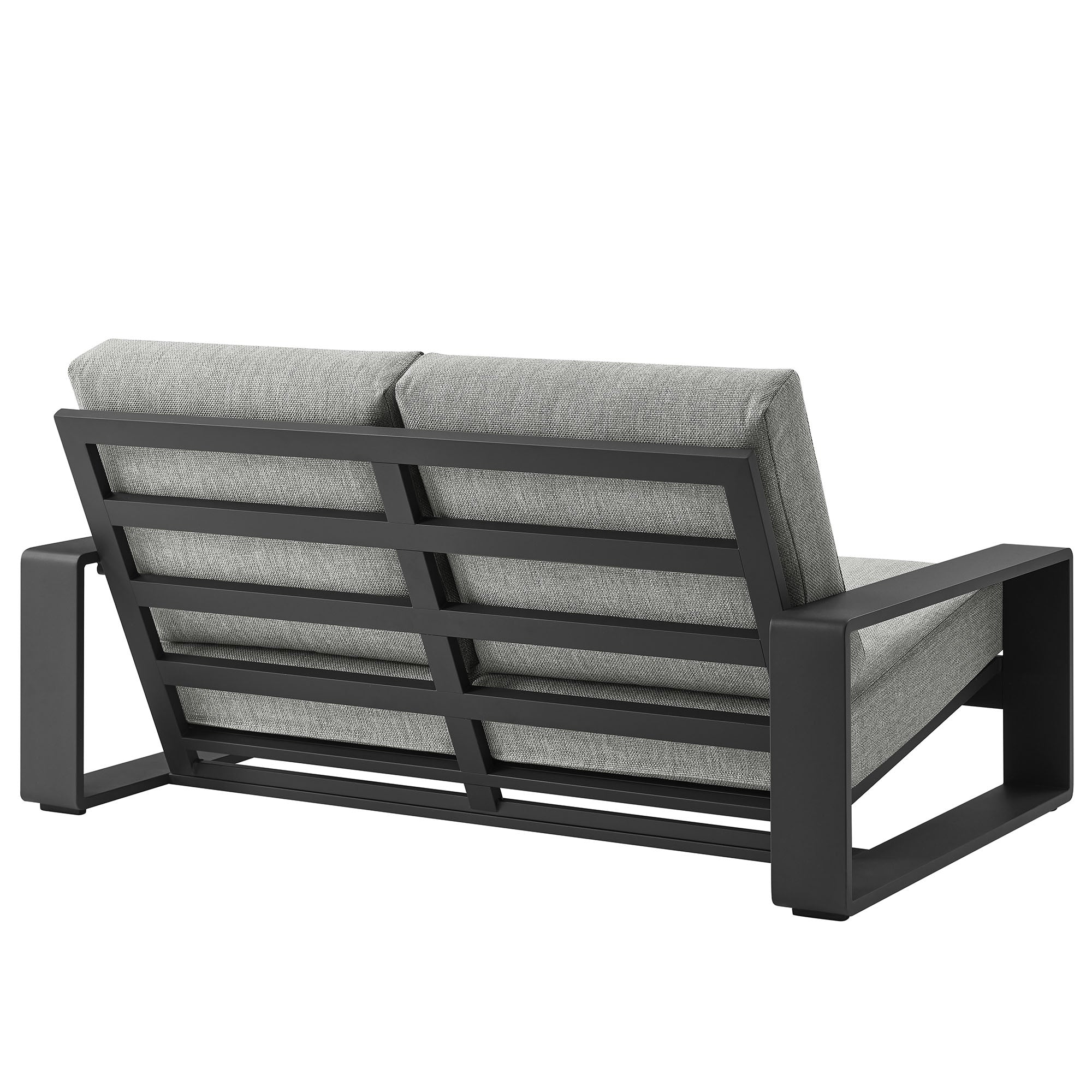 Modway Lirienne Outdoor Patio Aluminum Loveseat