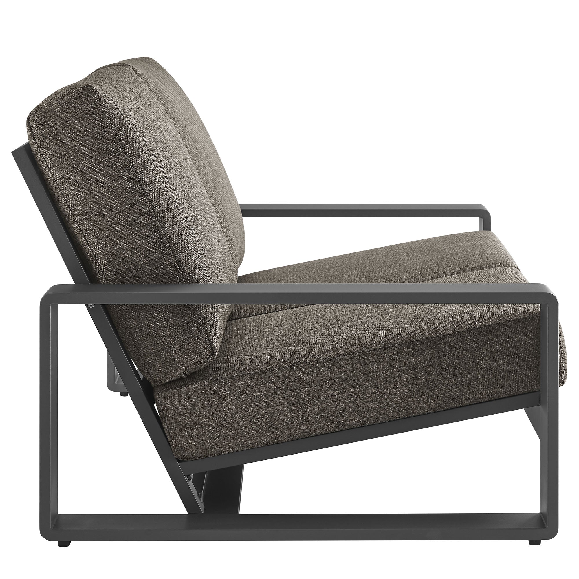 Modway Lirienne Outdoor Patio Aluminum Loveseat