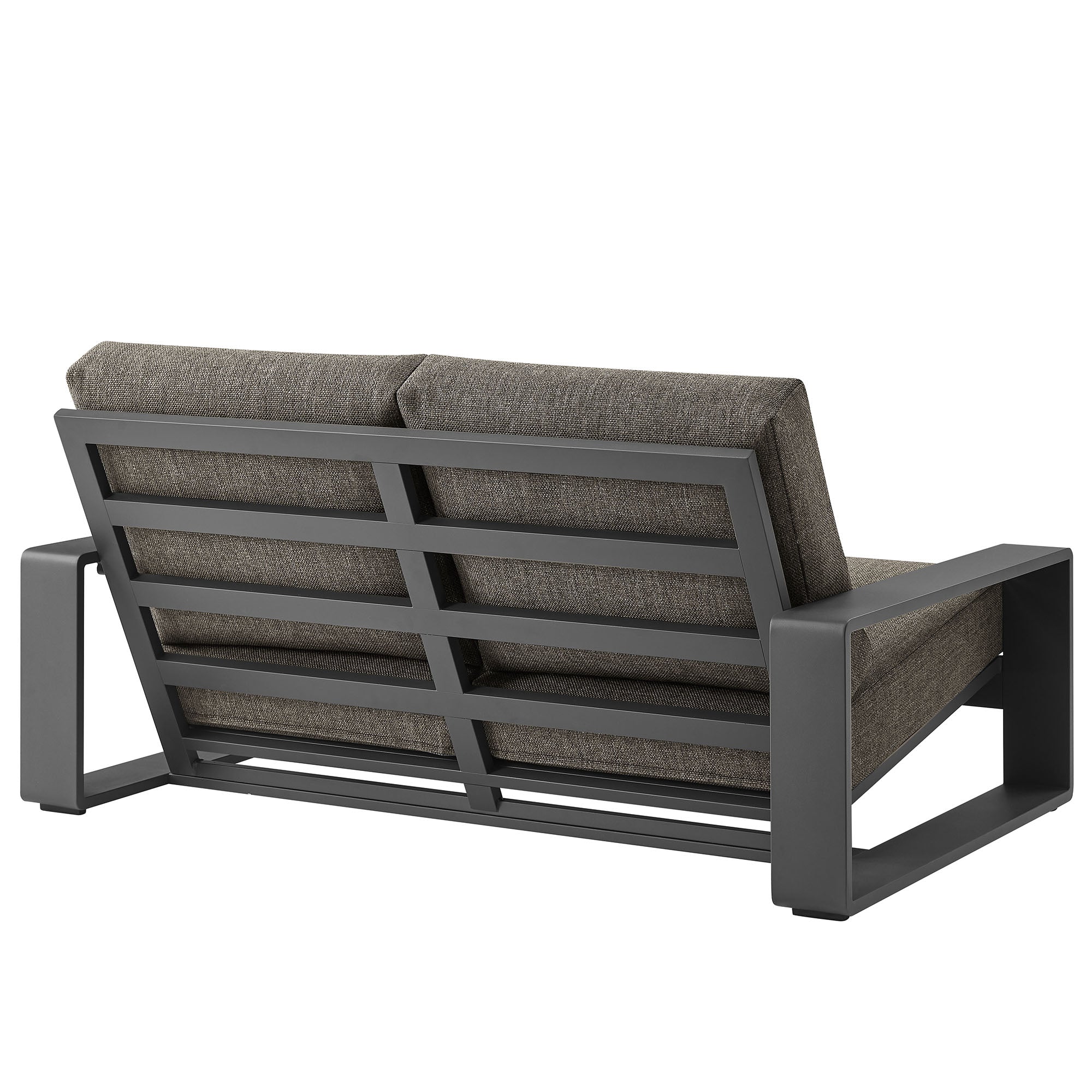 Modway Lirienne Outdoor Patio Aluminum Loveseat