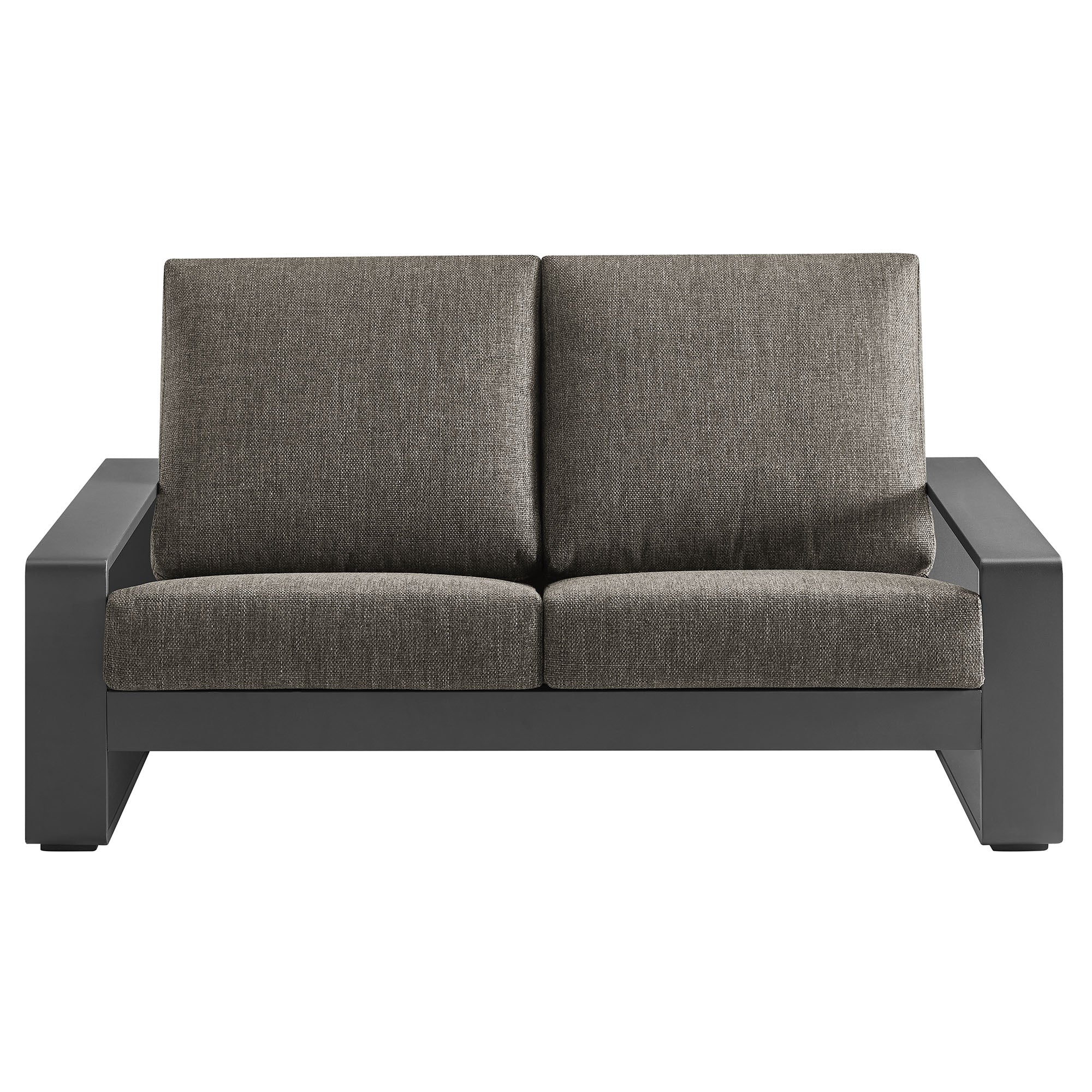Modway Lirienne Outdoor Patio Aluminum Loveseat