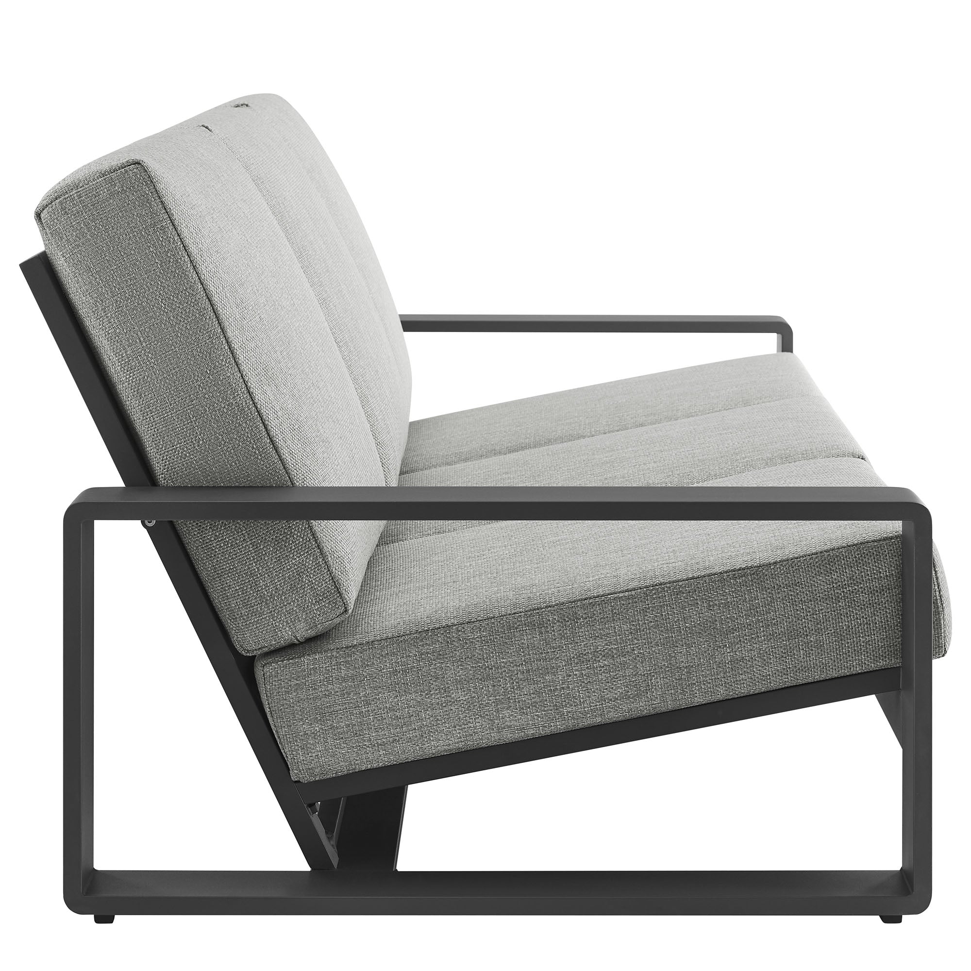 Modway Lirienne Outdoor Patio Aluminum Sofa