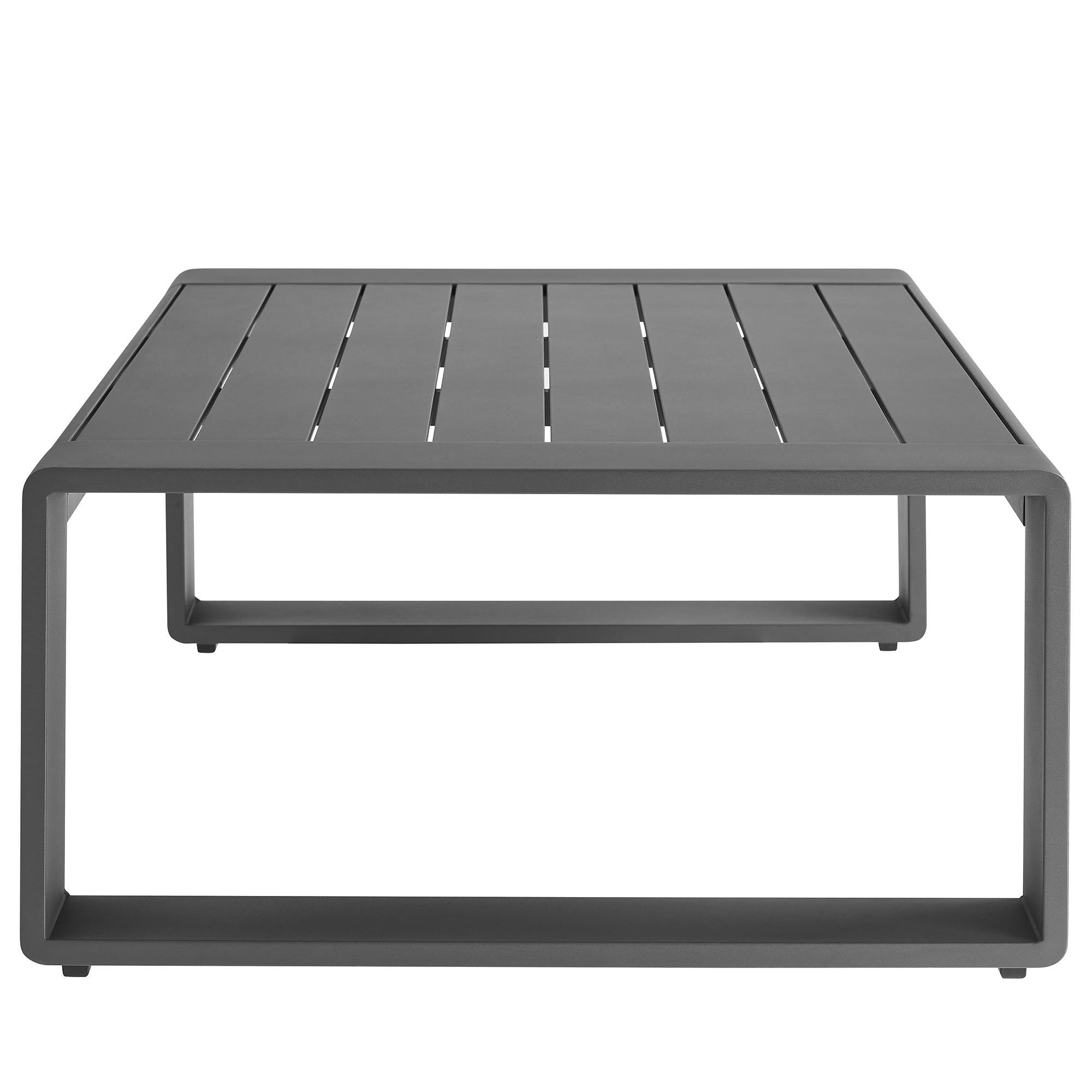 Modway Lirienne 2-Piece Outdoor Patio Aluminum Furniture Set