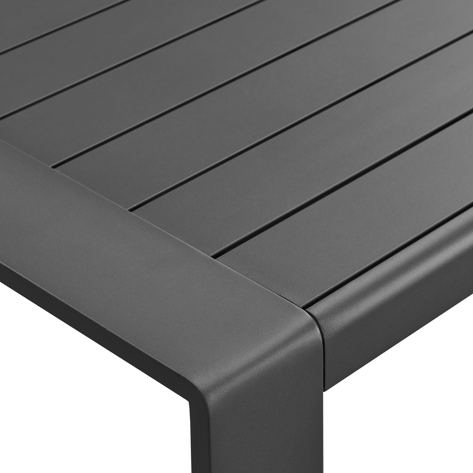 Modway Lirienne Outdoor Patio Aluminum Coffee Table