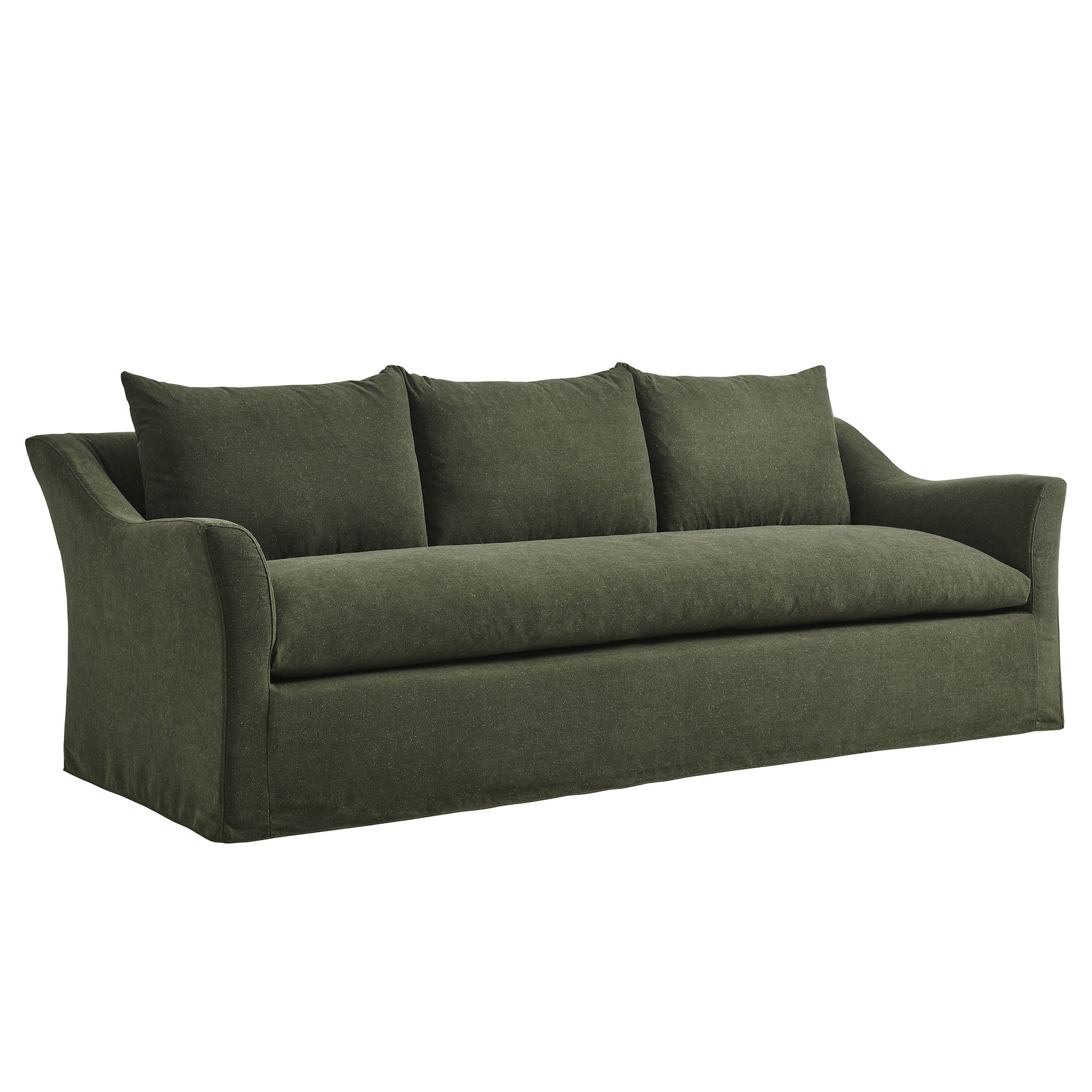 Modway EEI-7310 Somerset 92" Linen Blend Slipcovered Sofa