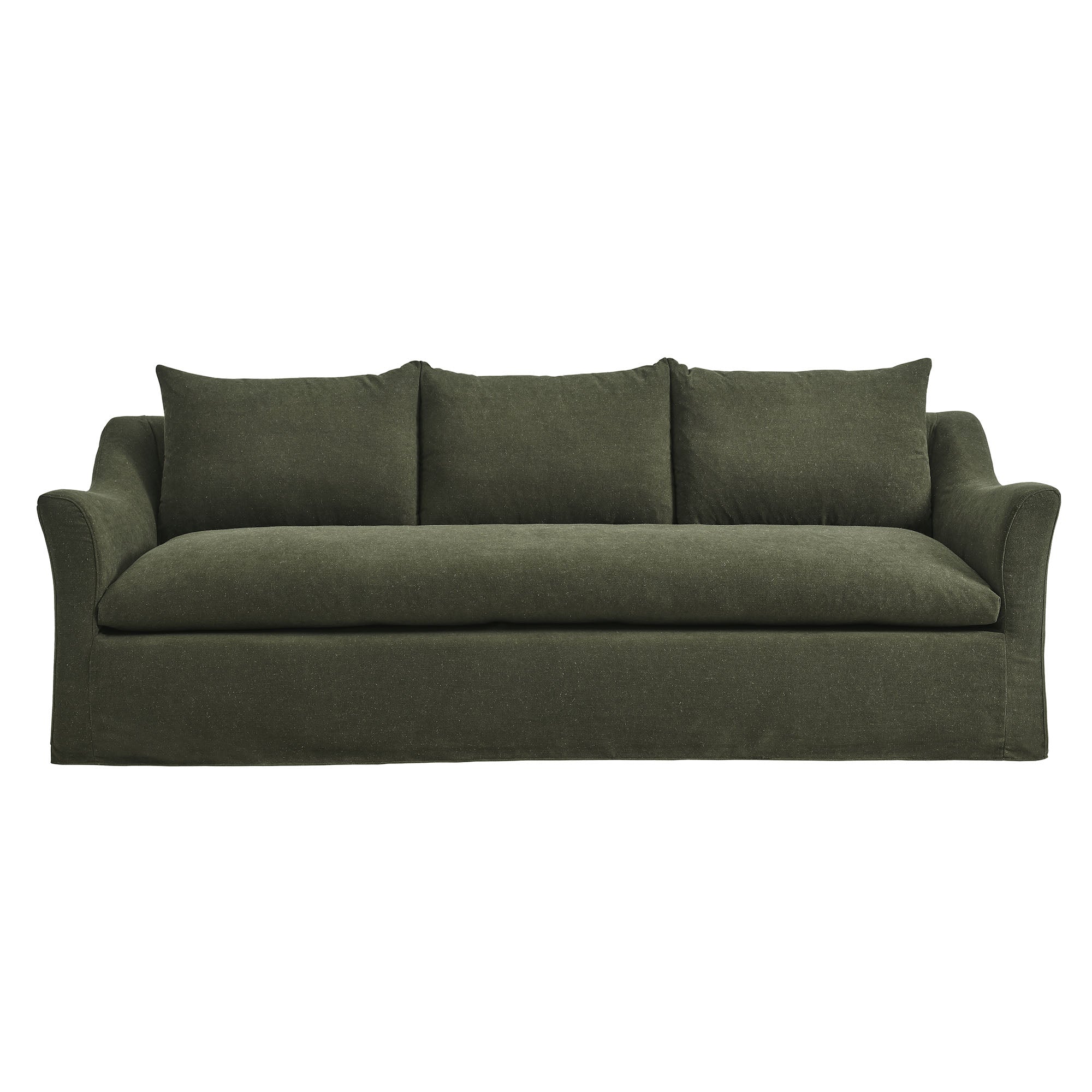 Modway EEI-7310 Somerset 92" Linen Blend Slipcovered Sofa