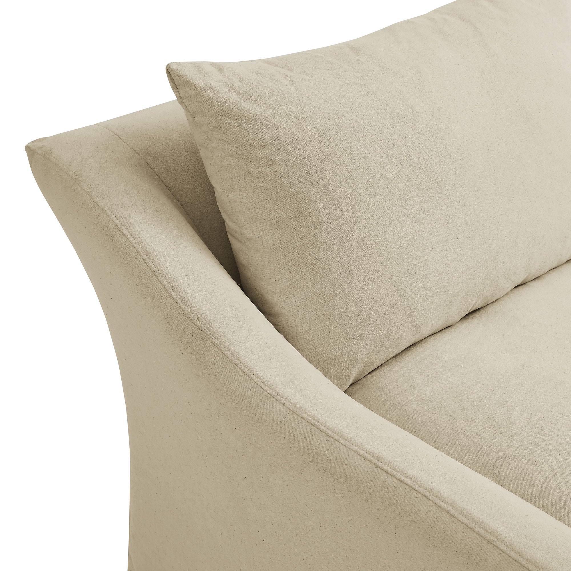 Modway EEI-7311 Somerset 70" Linen Blend Slipcovered Loveseat