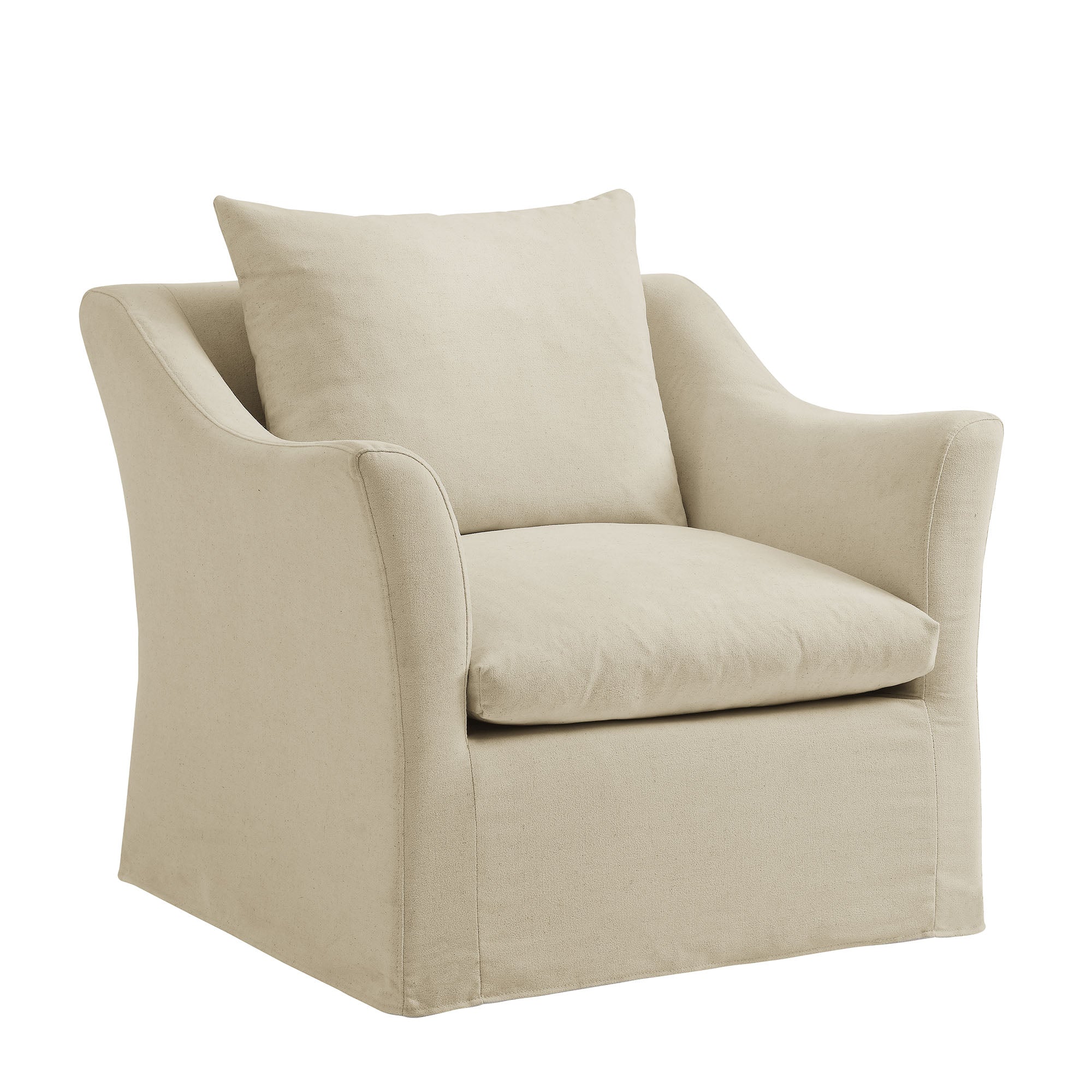 Modway EEI-7312 Somerset Linen Blend Slipcovered Armchair