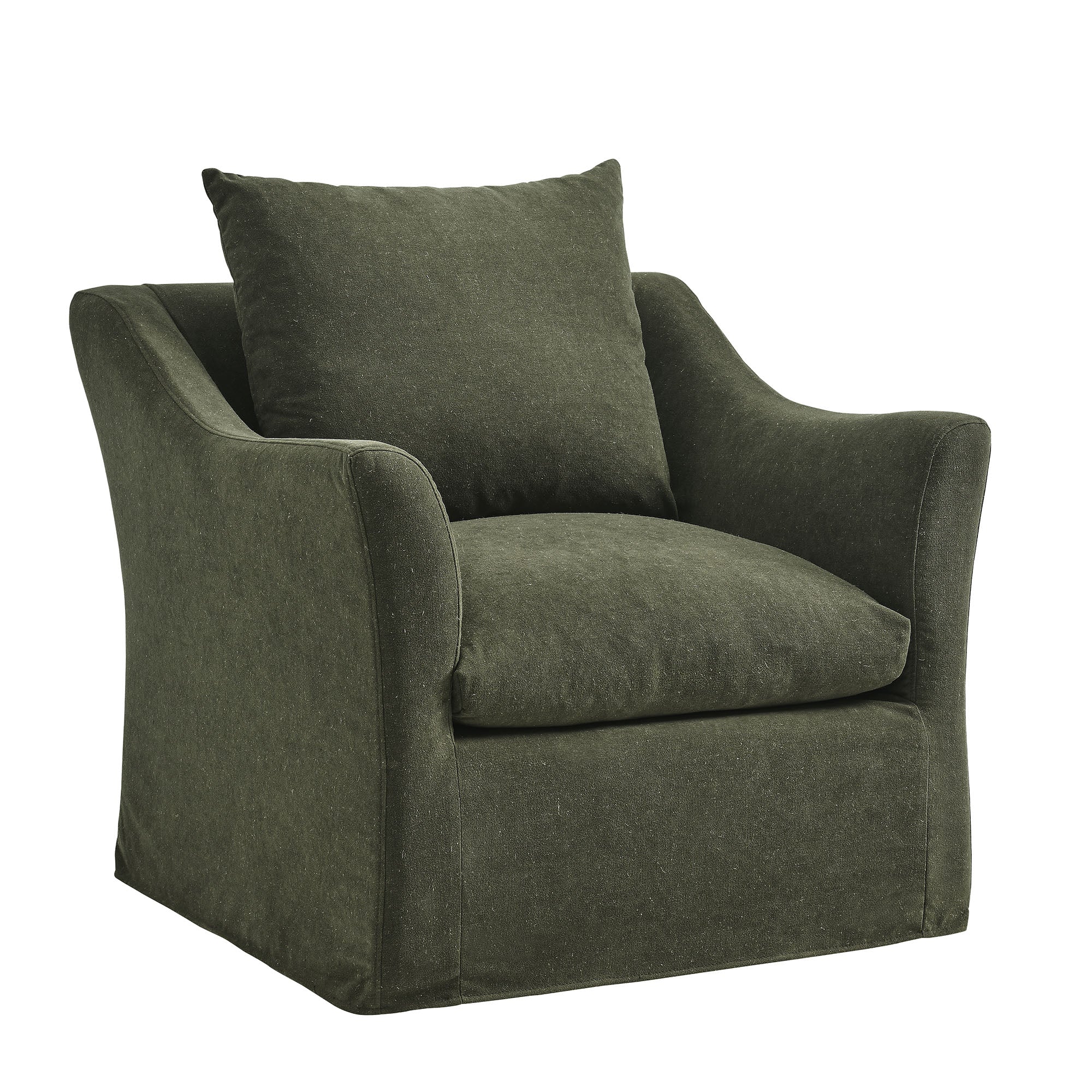 Modway EEI-7312 Somerset Linen Blend Slipcovered Armchair