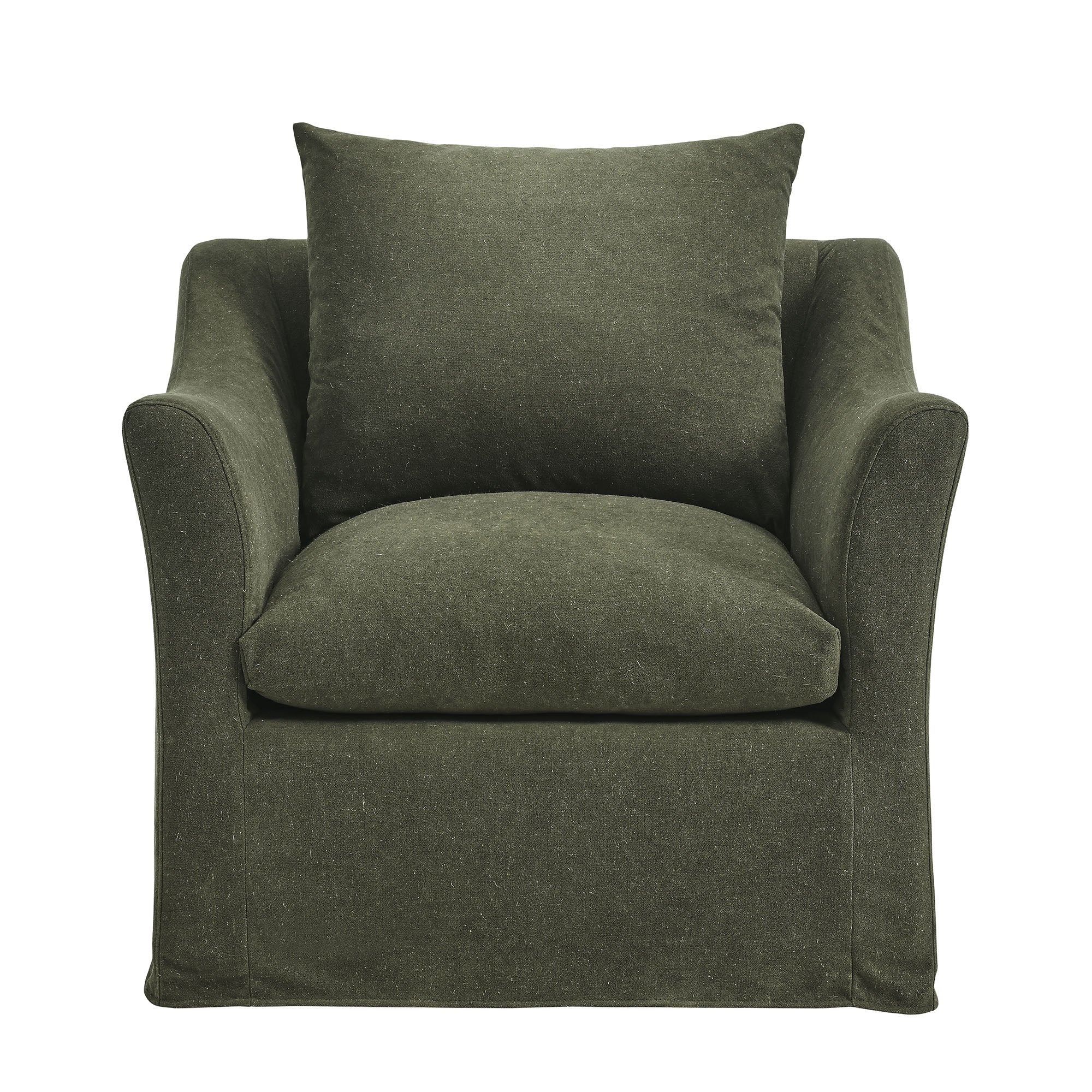 Modway EEI-7312 Somerset Linen Blend Slipcovered Armchair