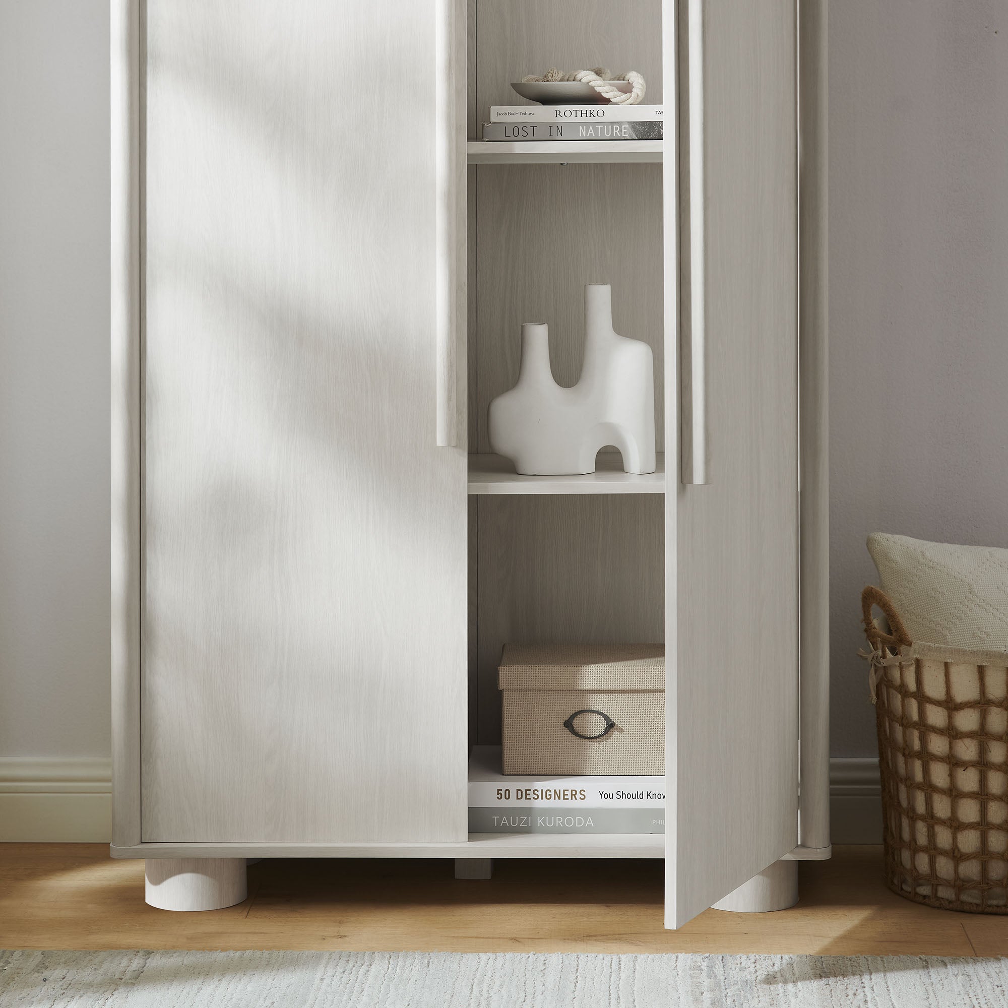 Modway Bellamy Tall Arched Storage Cabinet