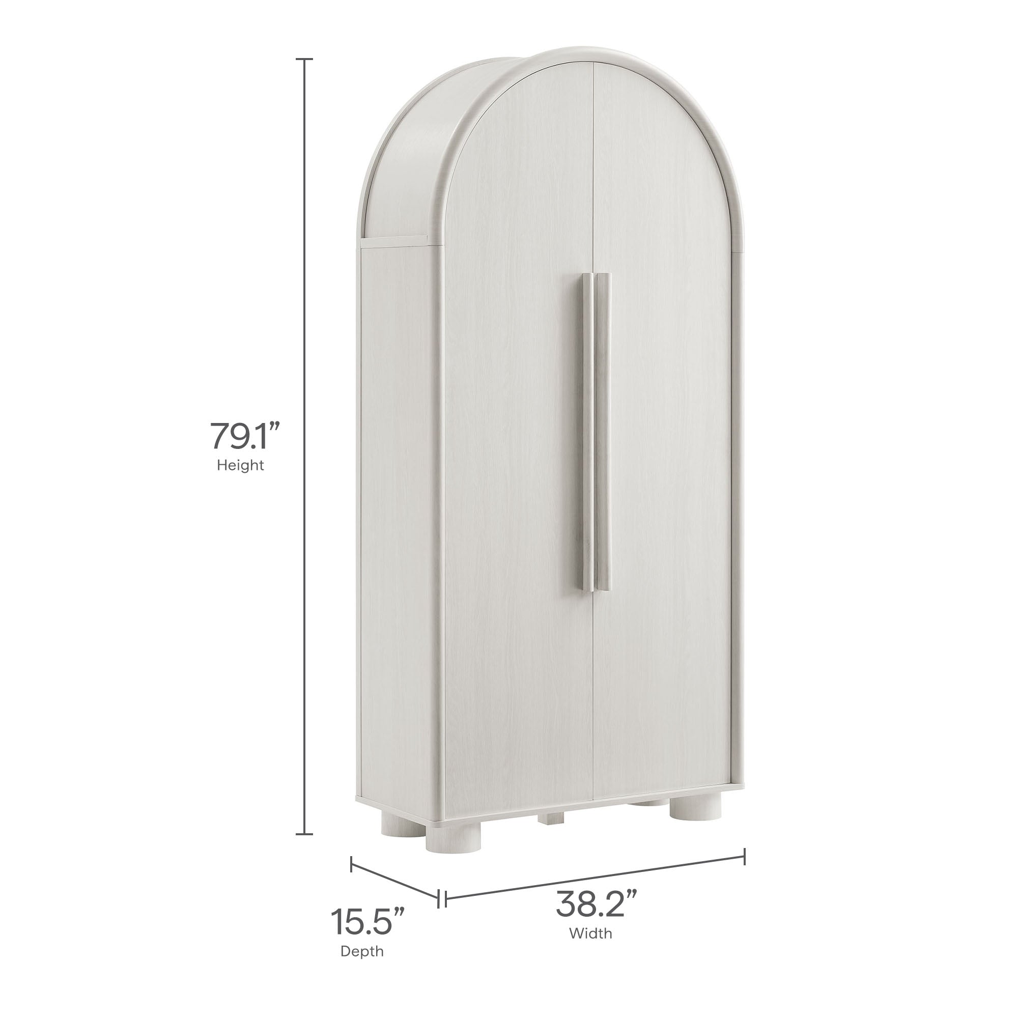Modway Bellamy Tall Arched Storage Cabinet