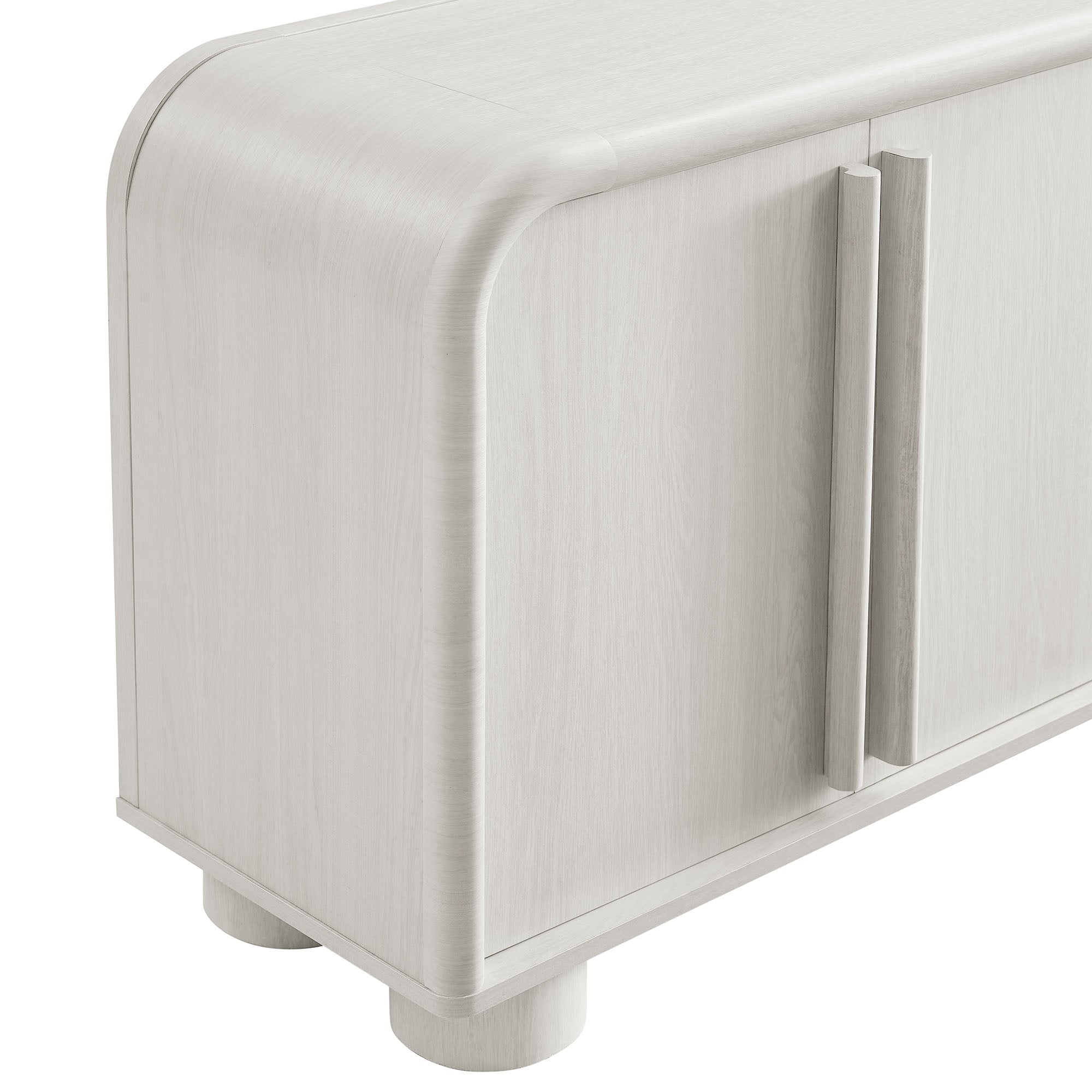 Modway Bellamy Curved 4-Door Sideboard Cabinet