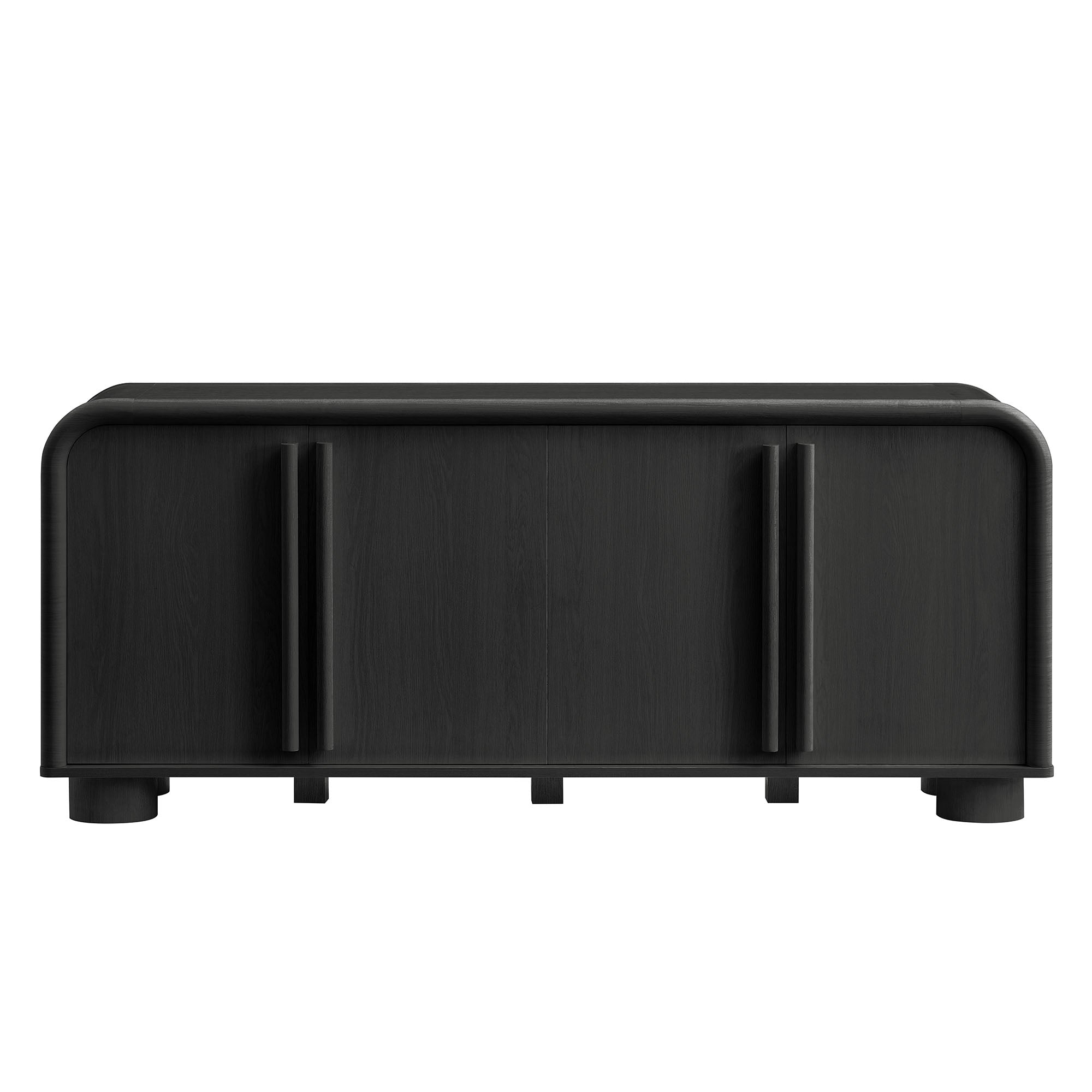 Modway EEI-7315 Bellamy Curved 4-Door Sideboard Cabinet