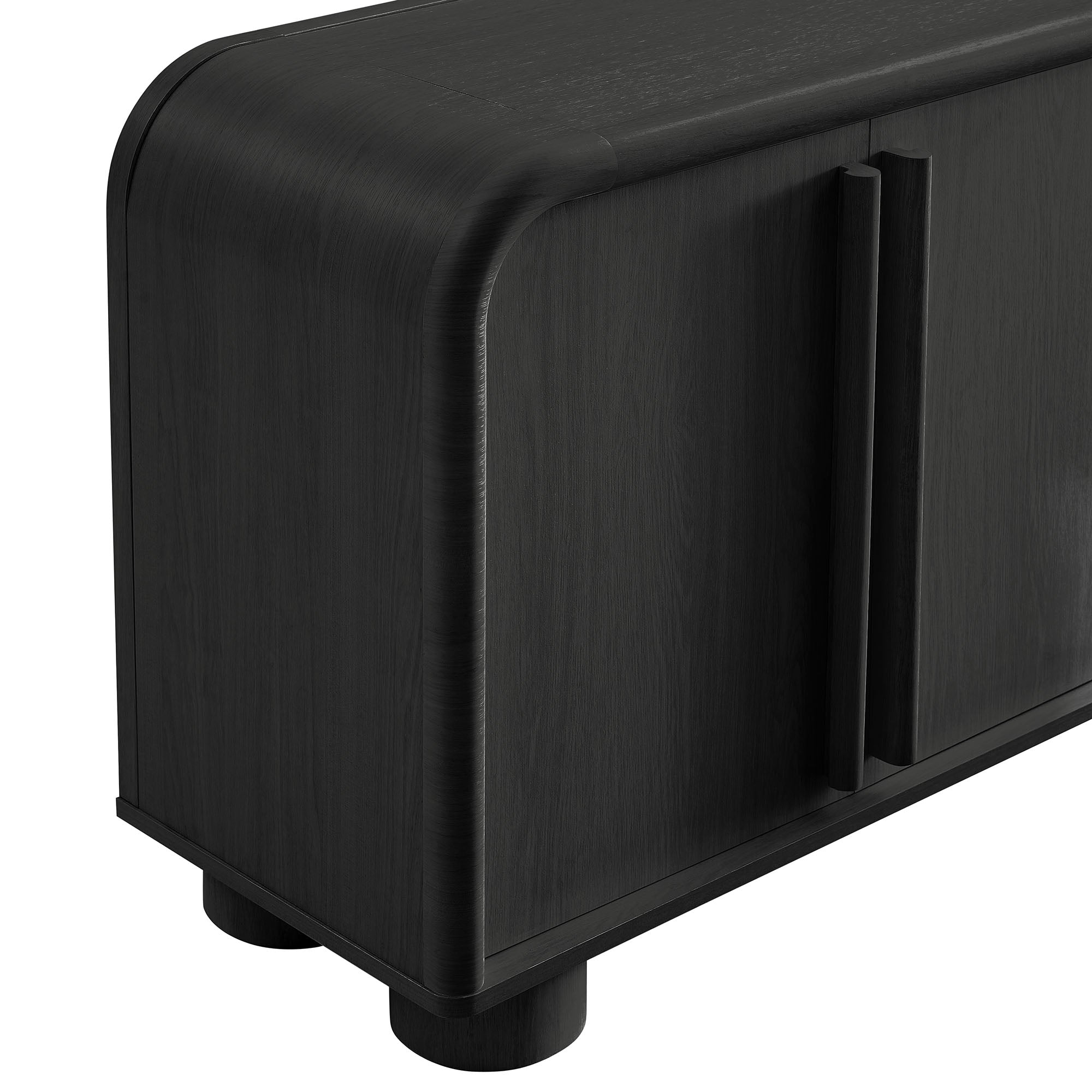 Modway EEI-7315 Bellamy Curved 4-Door Sideboard Cabinet