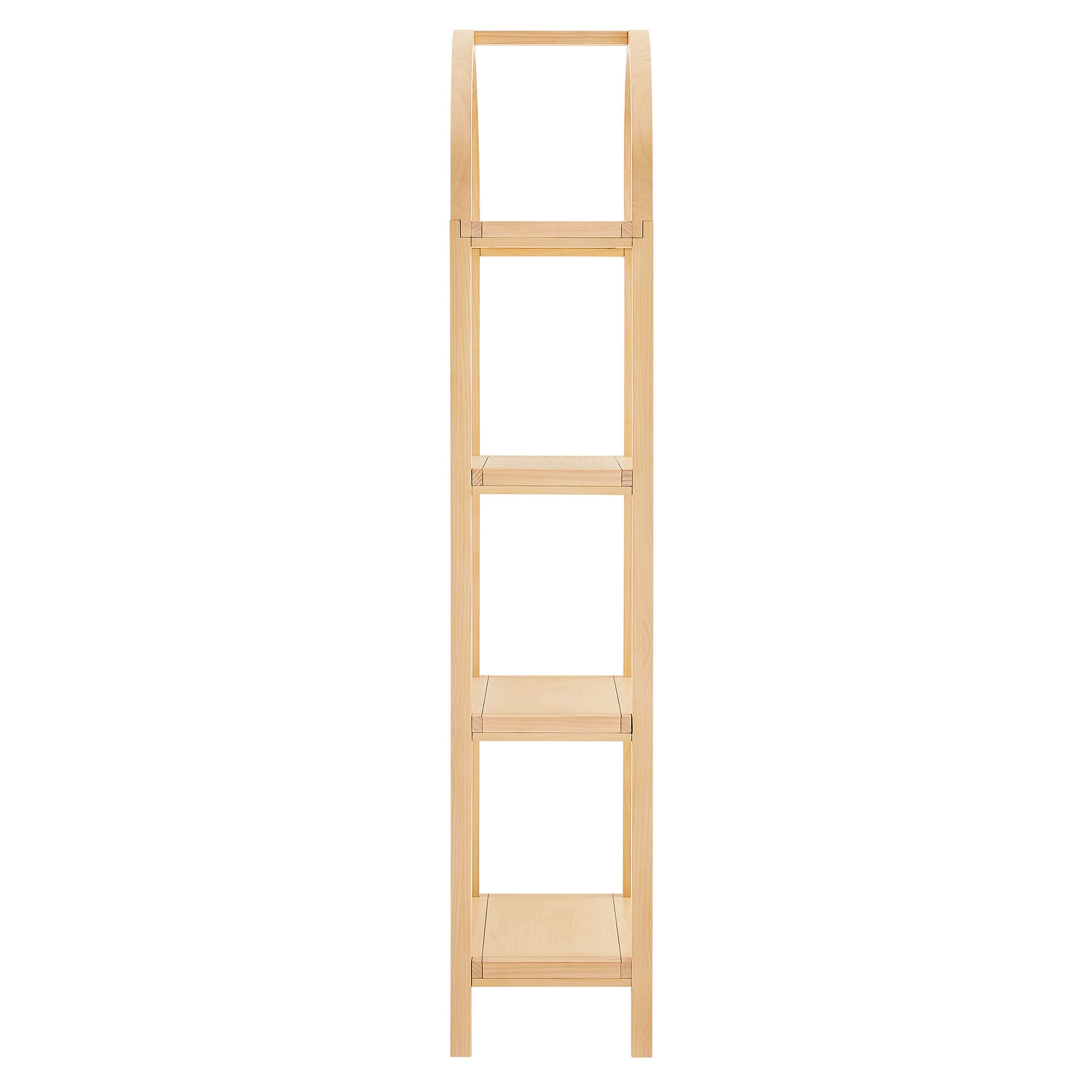 Modway Vexley 72 Inch Tall Narrow Arched Bookshelf