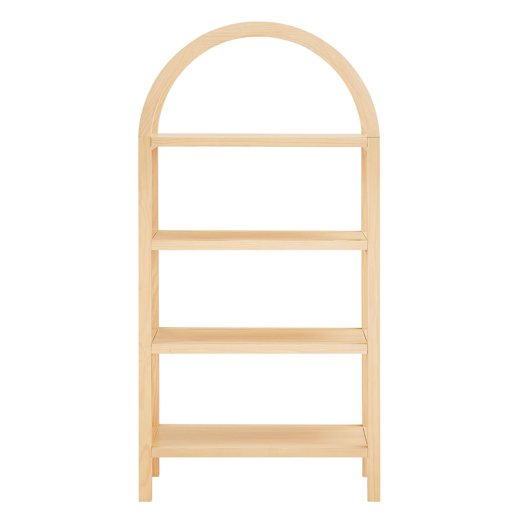 Modway Vexley 60 Inch Arched Bookshelf