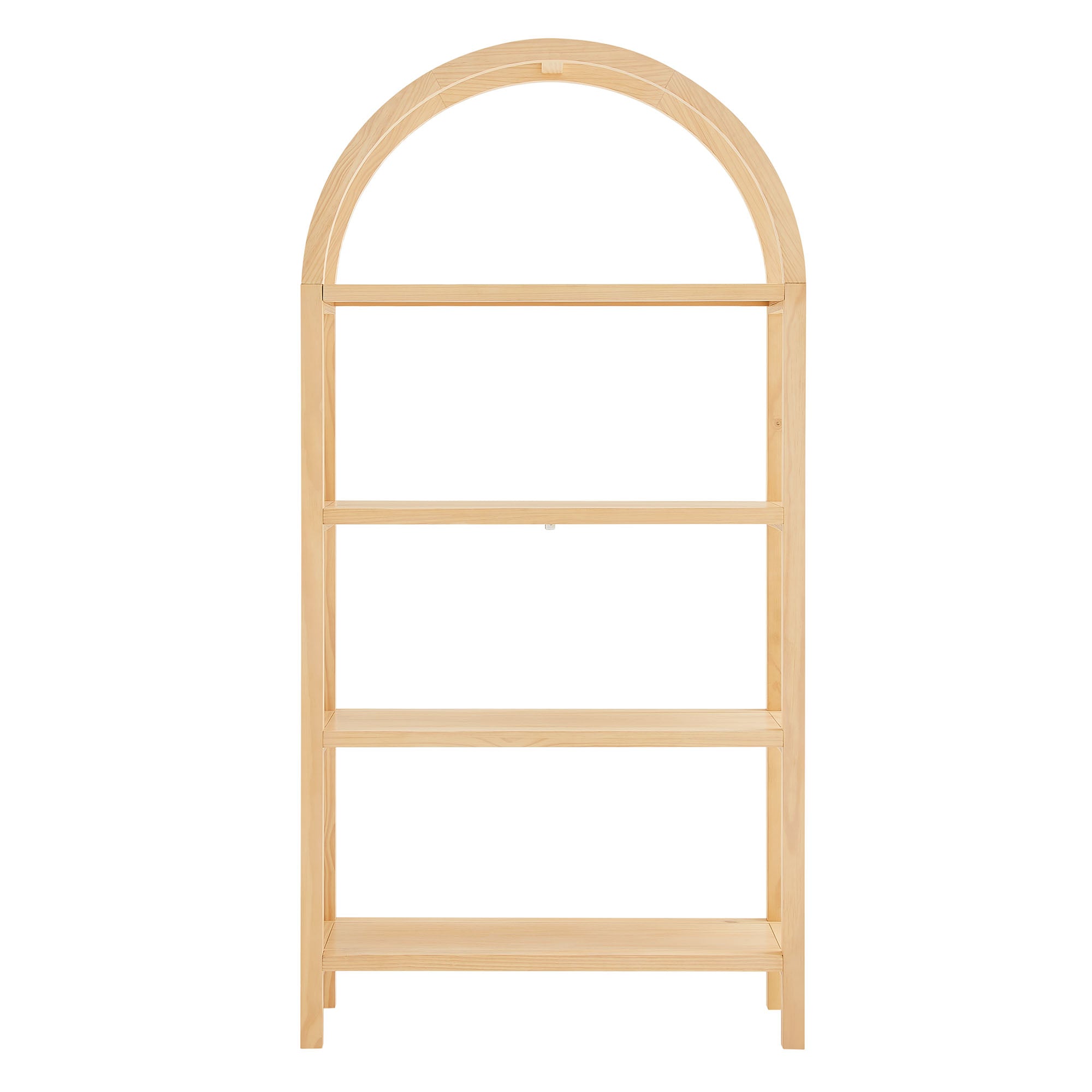 Modway Vexley 72 Inch Large Arched Bookshelf