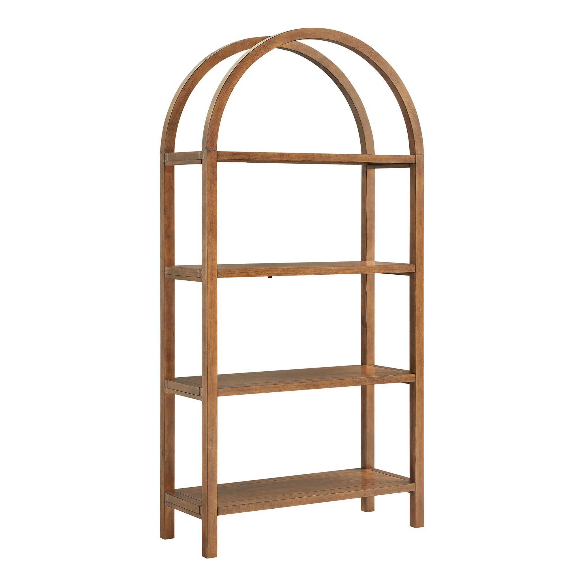 Modway Vexley 72 Inch Large Arched Bookshelf